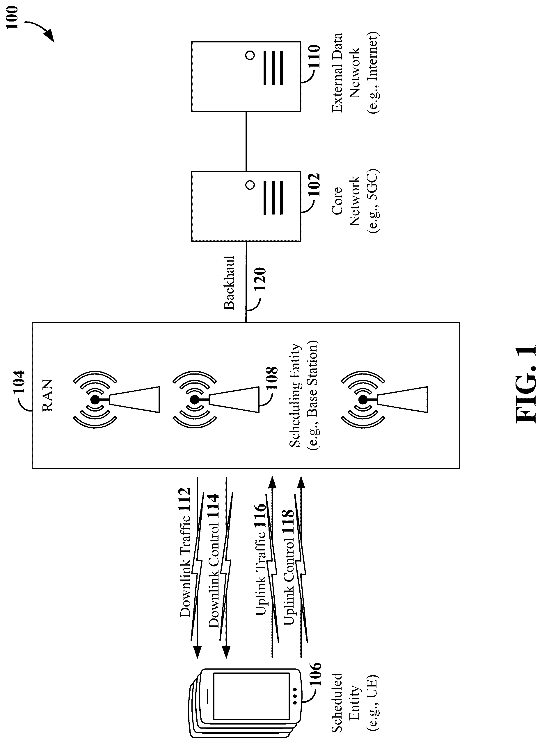 Patent US12108429 — Channel state information for full-duplex and half-duplex wireless communication — Figure 1