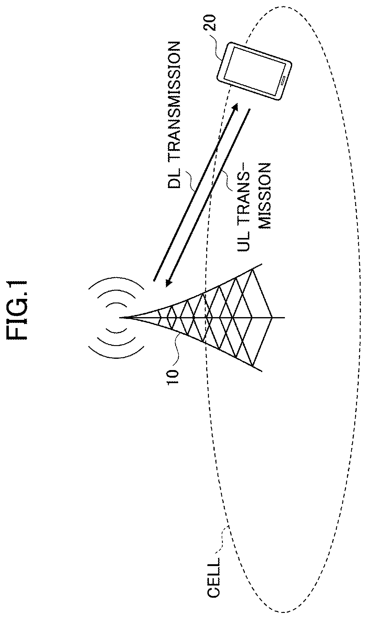 Patent US12108455 — User apparatus — Figure 1