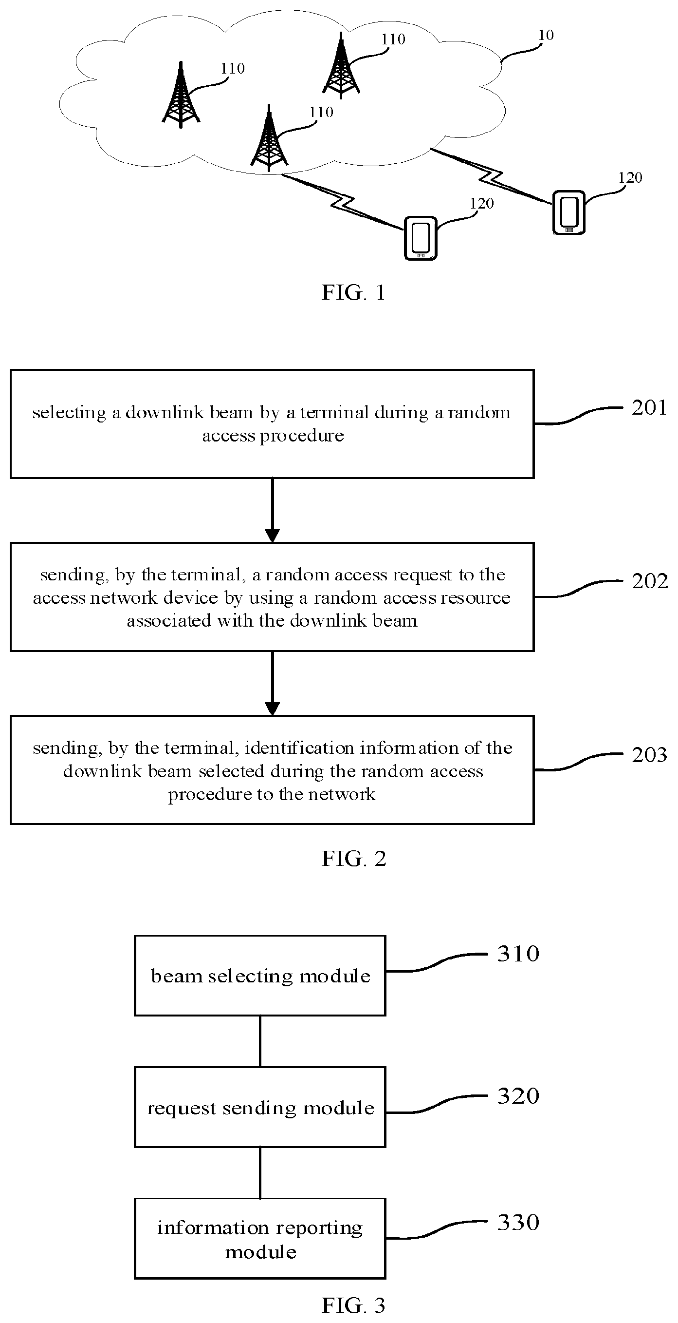 Patent US12108456 — Information reporting method and apparatus, and terminal and storage medium — Figure 1