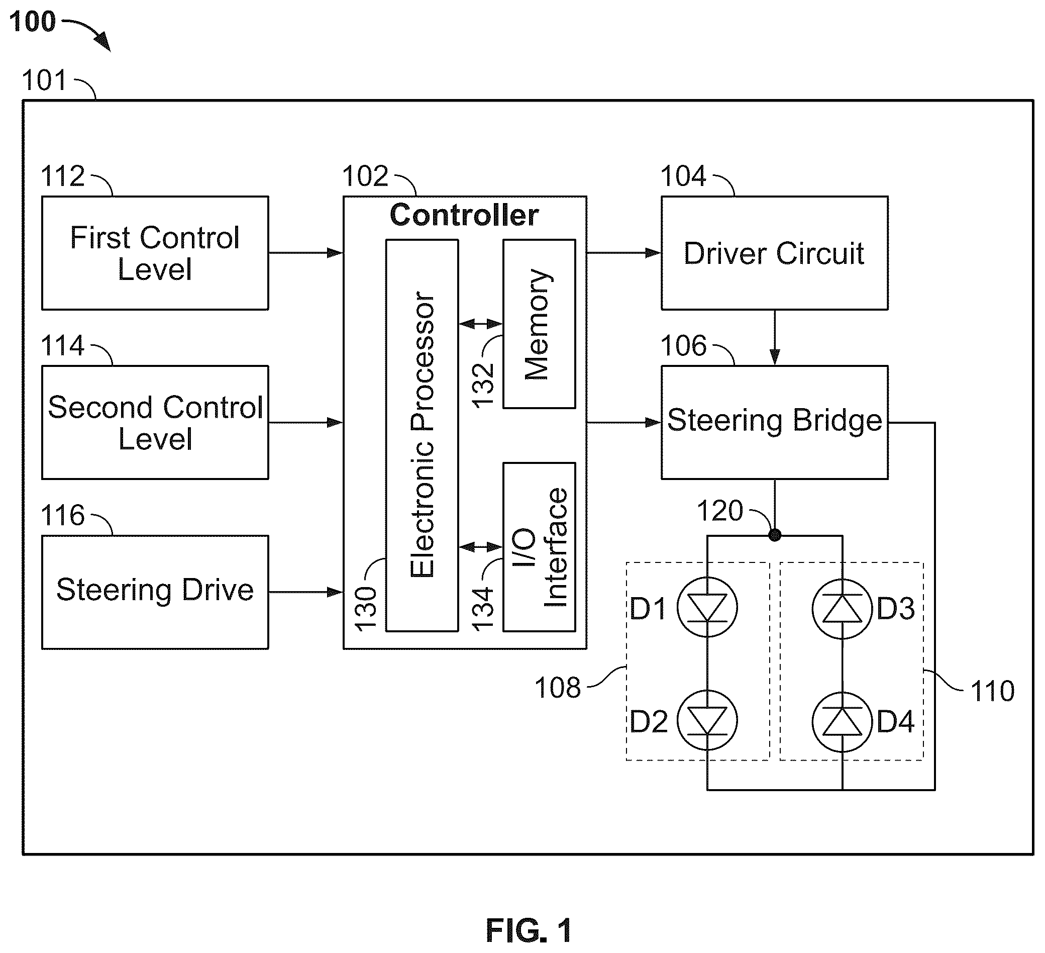Patent US12108503 — Independent lighting control — Figure 1