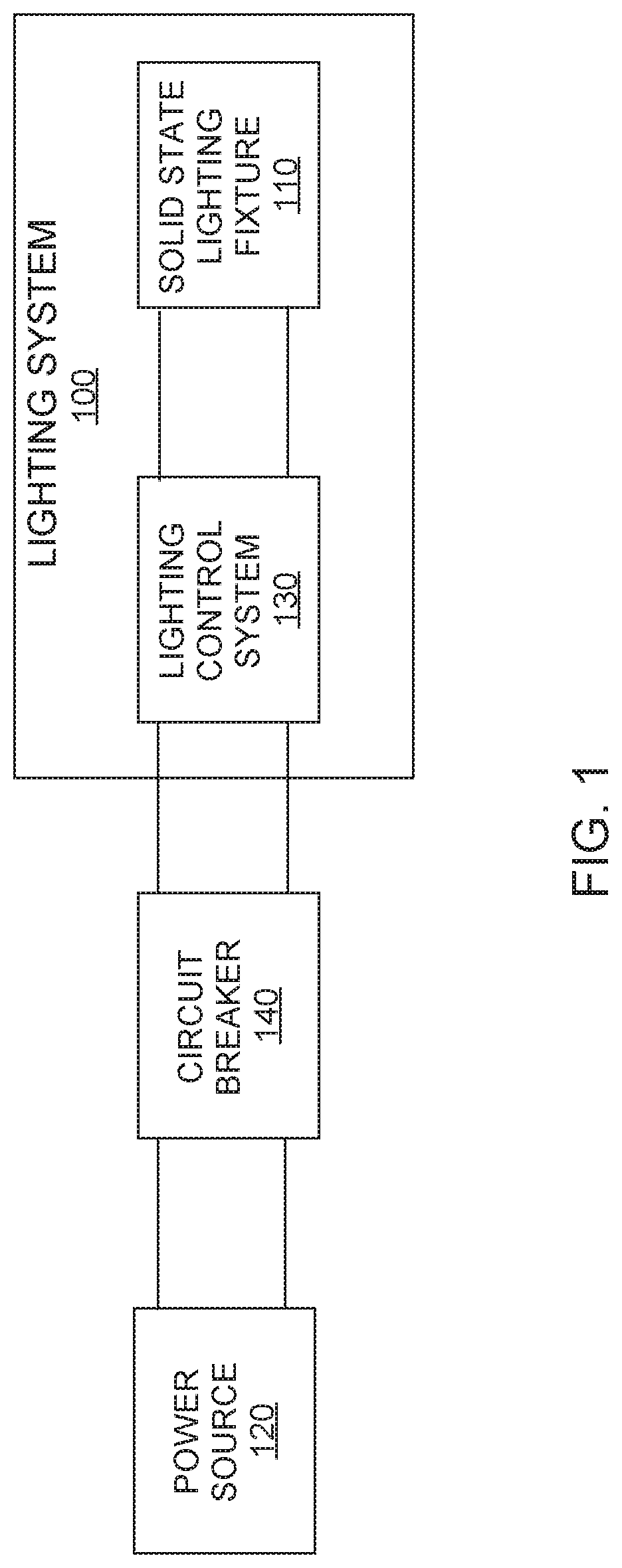 Patent US12108507 — Inrush current protection circuit for solid state lighting fixtures — Figure 1