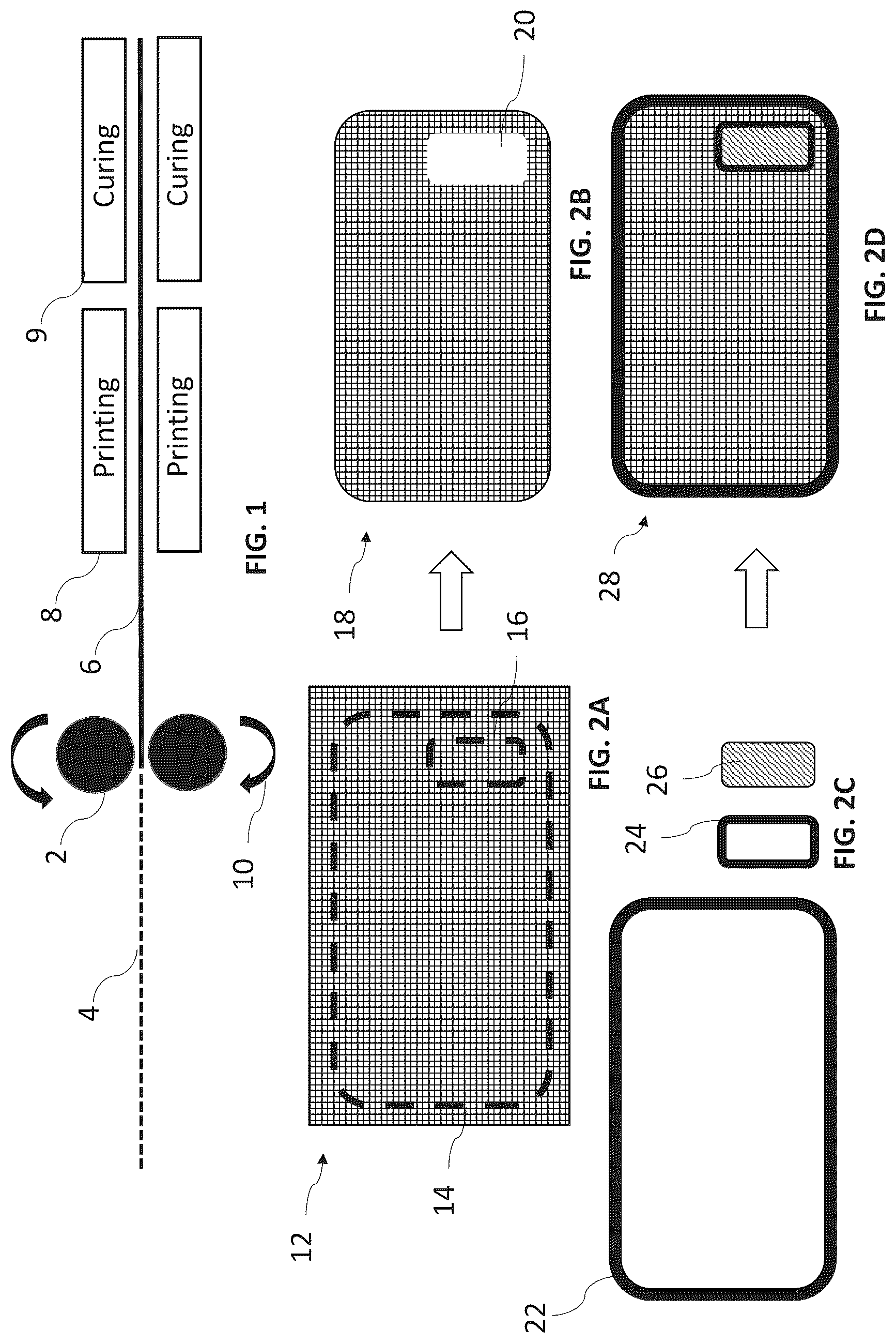 Patent US12108512 — Cooktop mat with control window — Figure 1