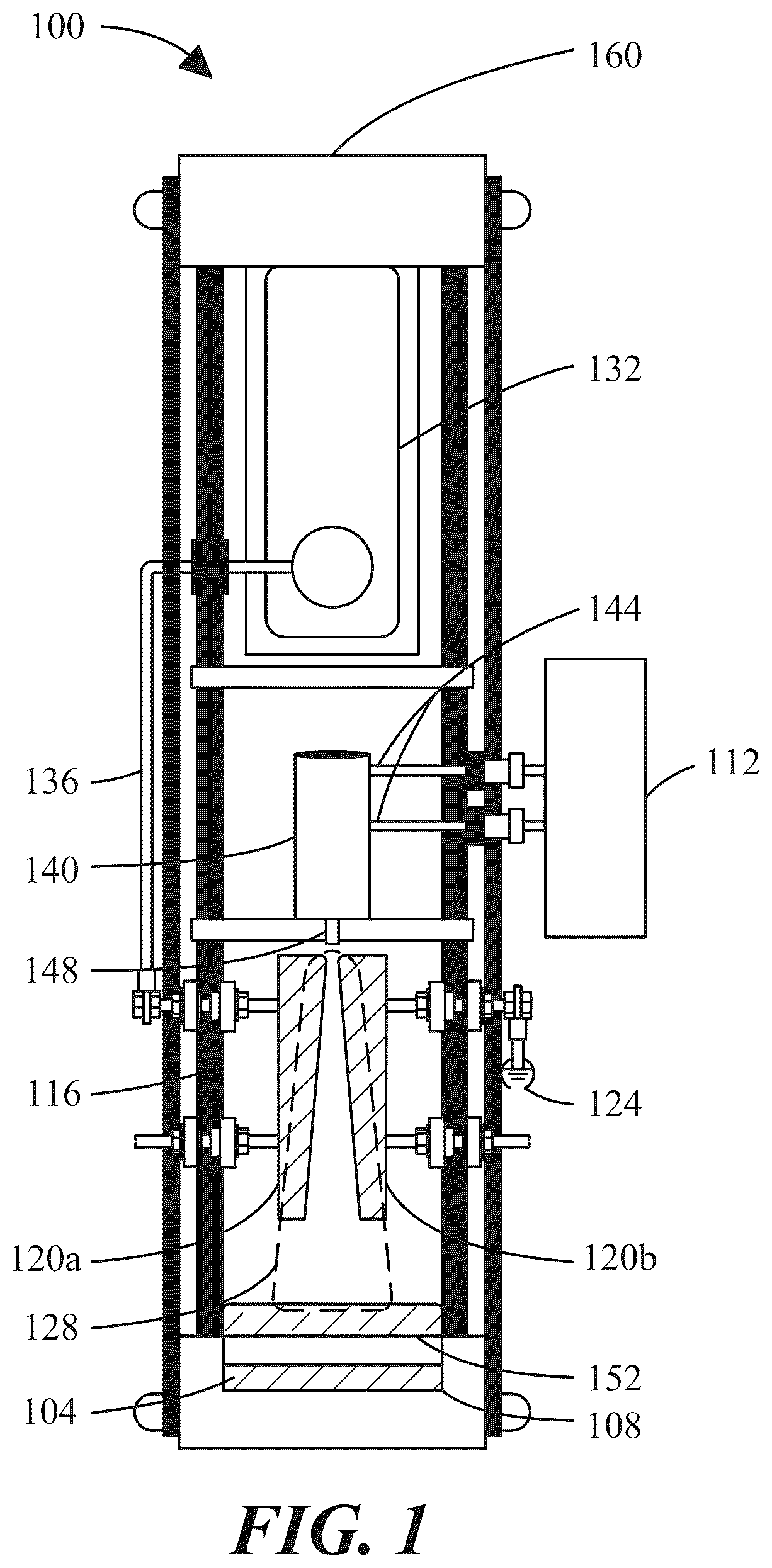 Patent US12108516 — Apparatus and method for treating a growth medium via an electrical discharge — Figure 1