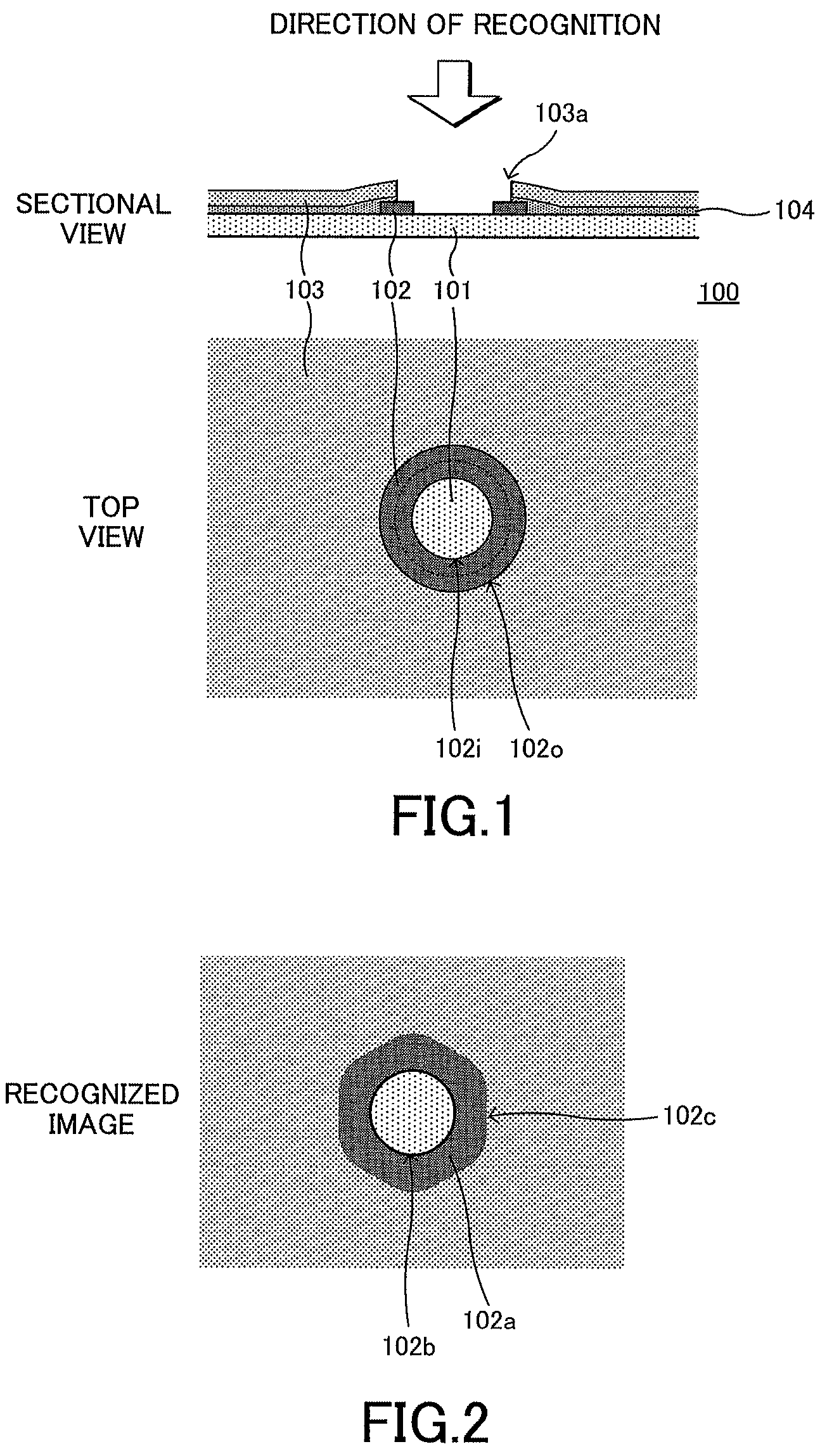 Patent US12108525 — Flexible printed board having improved recognition accuracy — Figure 1