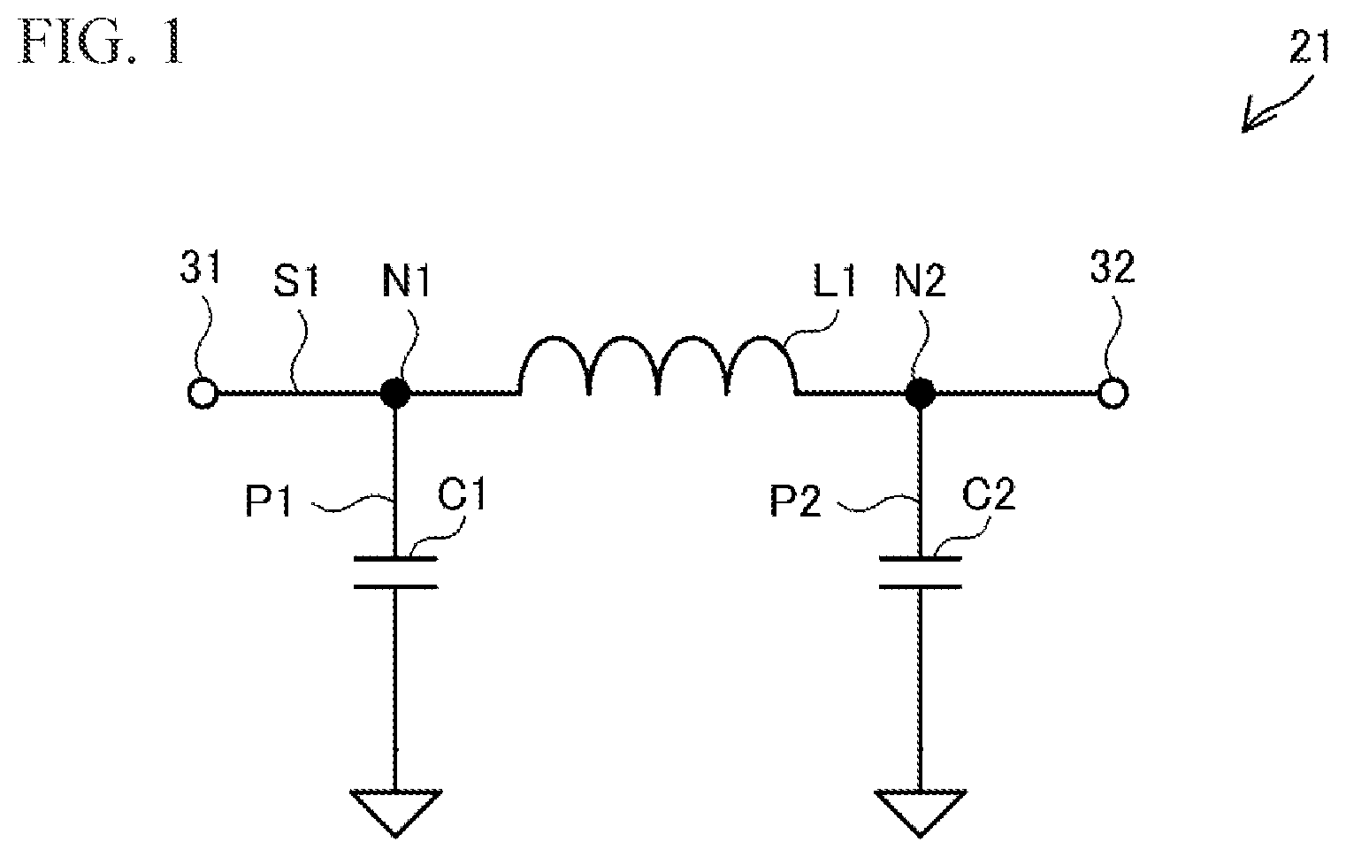 Patent US12108527 Figure 1 – Filter device