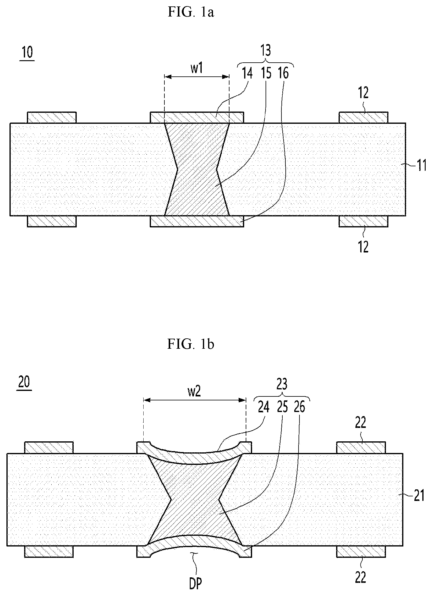Patent US12108531 — Circuit board comprising via — Figure 1