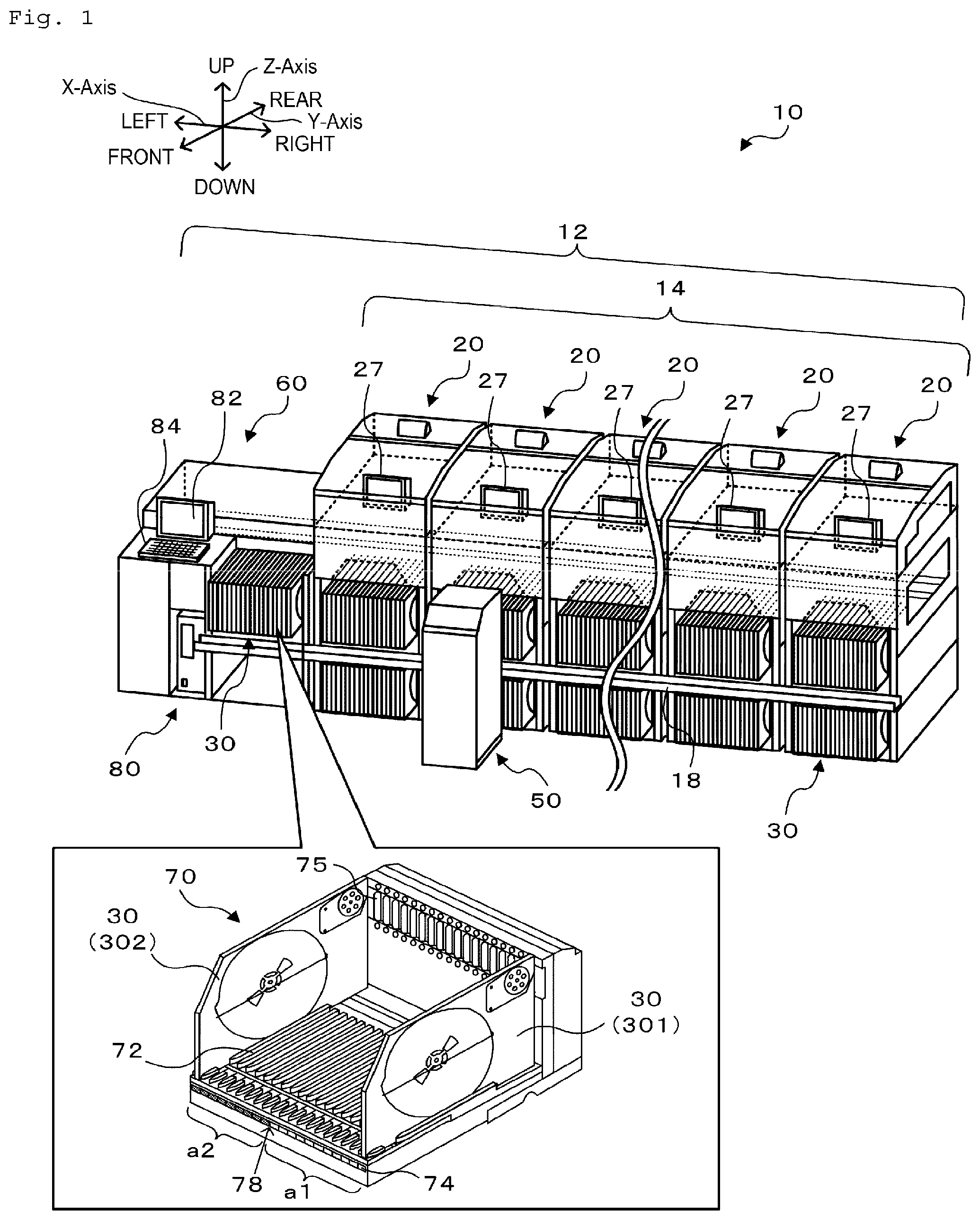 Patent US12108537 — Component mounting system — Figure 1