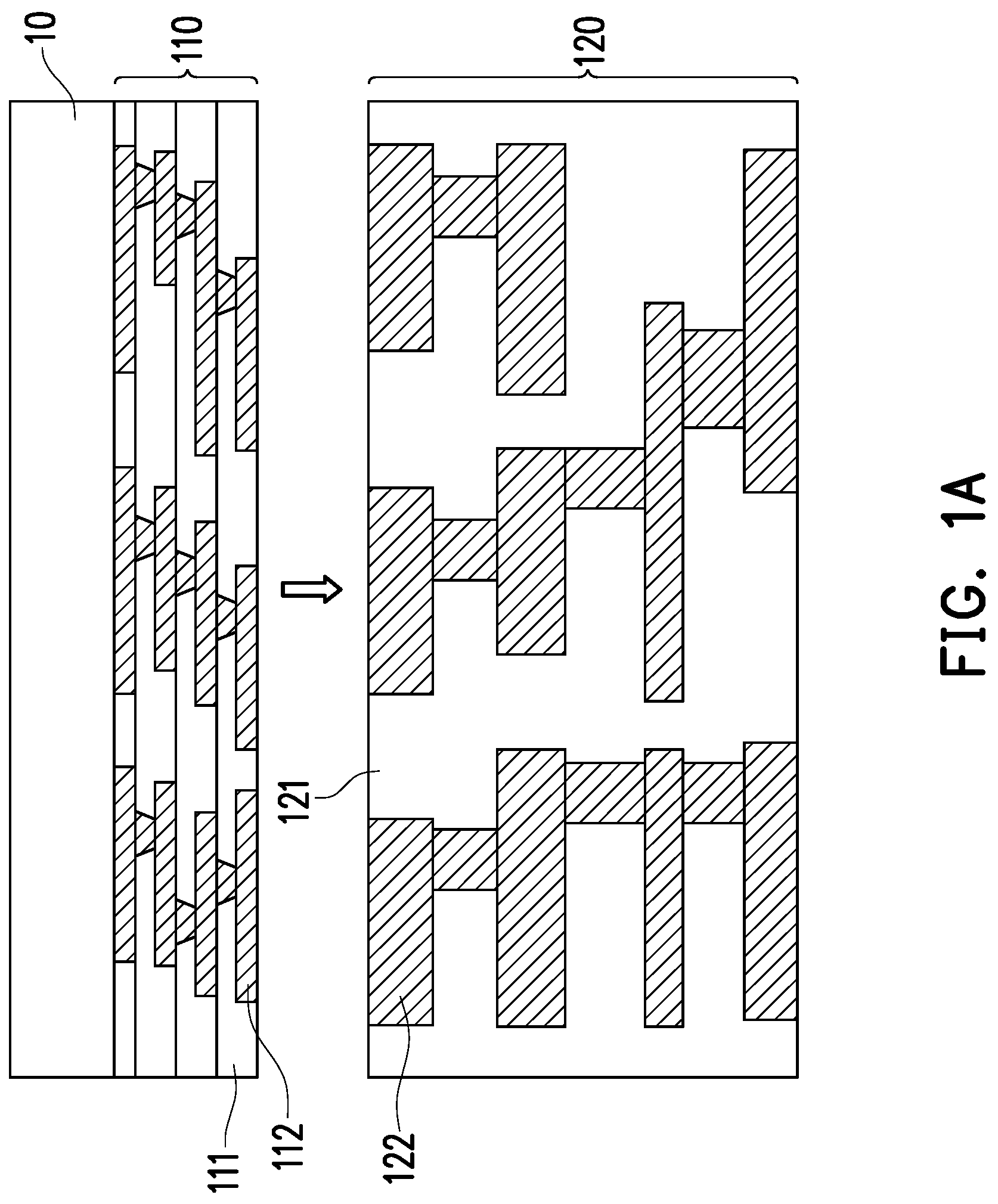 Patent US12108543 — Testing substrate and manufacturing method thereof and probe card — Figure 1