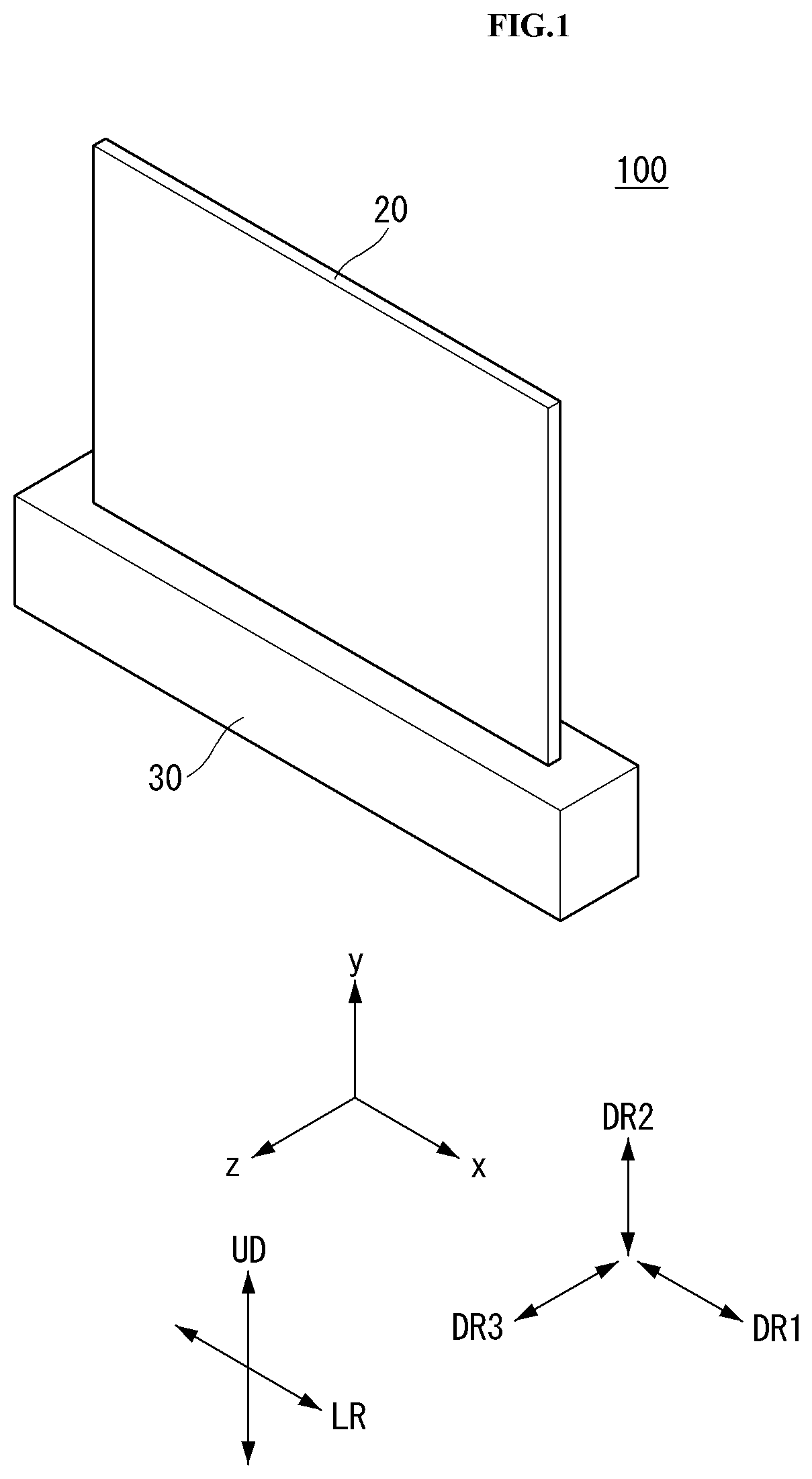 Patent US12108549 — Display device — Figure 1