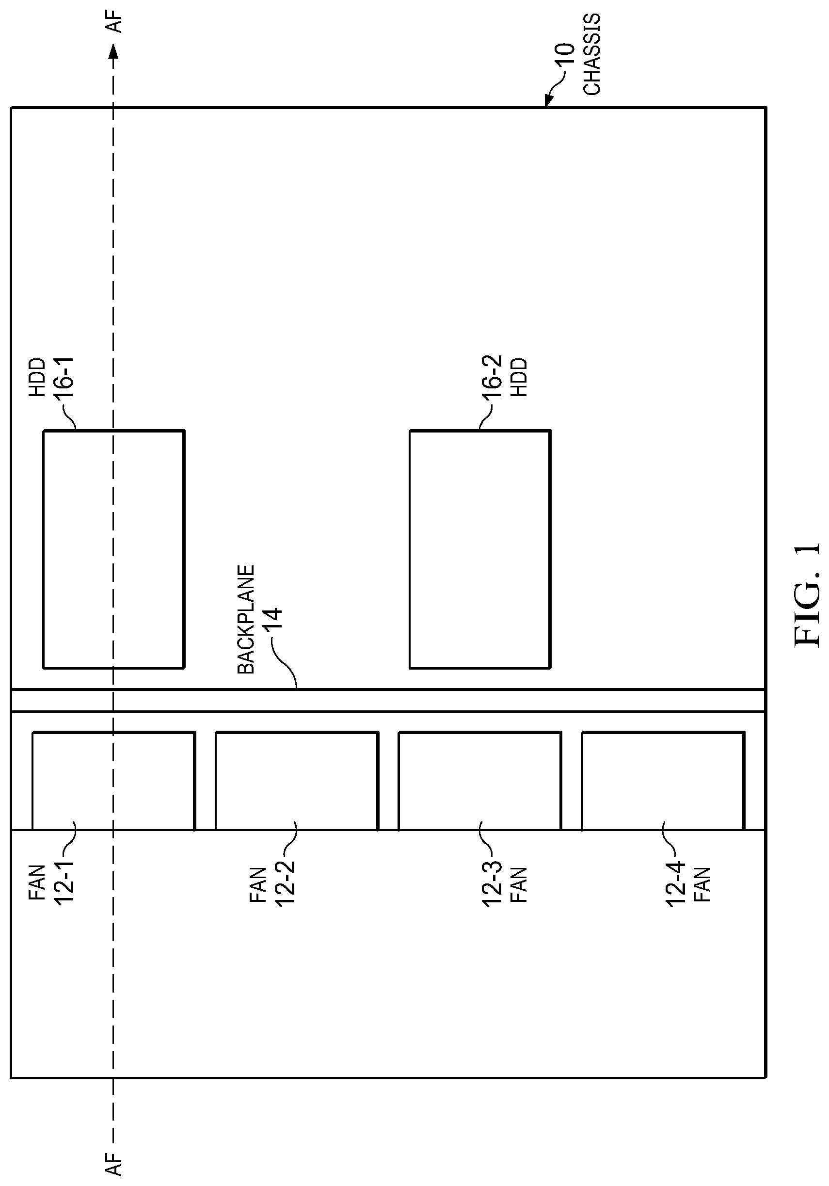Patent US12108557 Figure 1 – Backplane-attached acoustically reactive elements