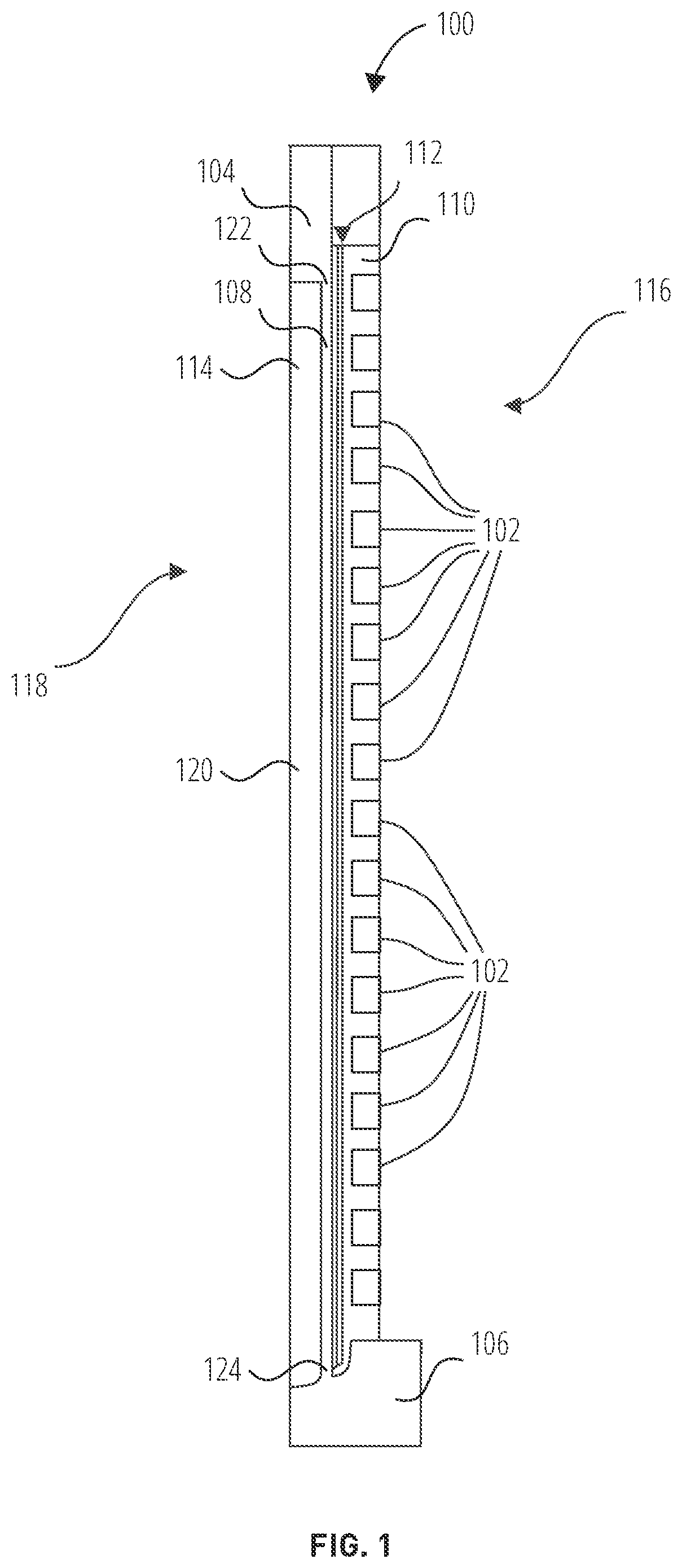 Patent US12108601 — Back gates and related apparatuses, systems, and methods — Figure 1