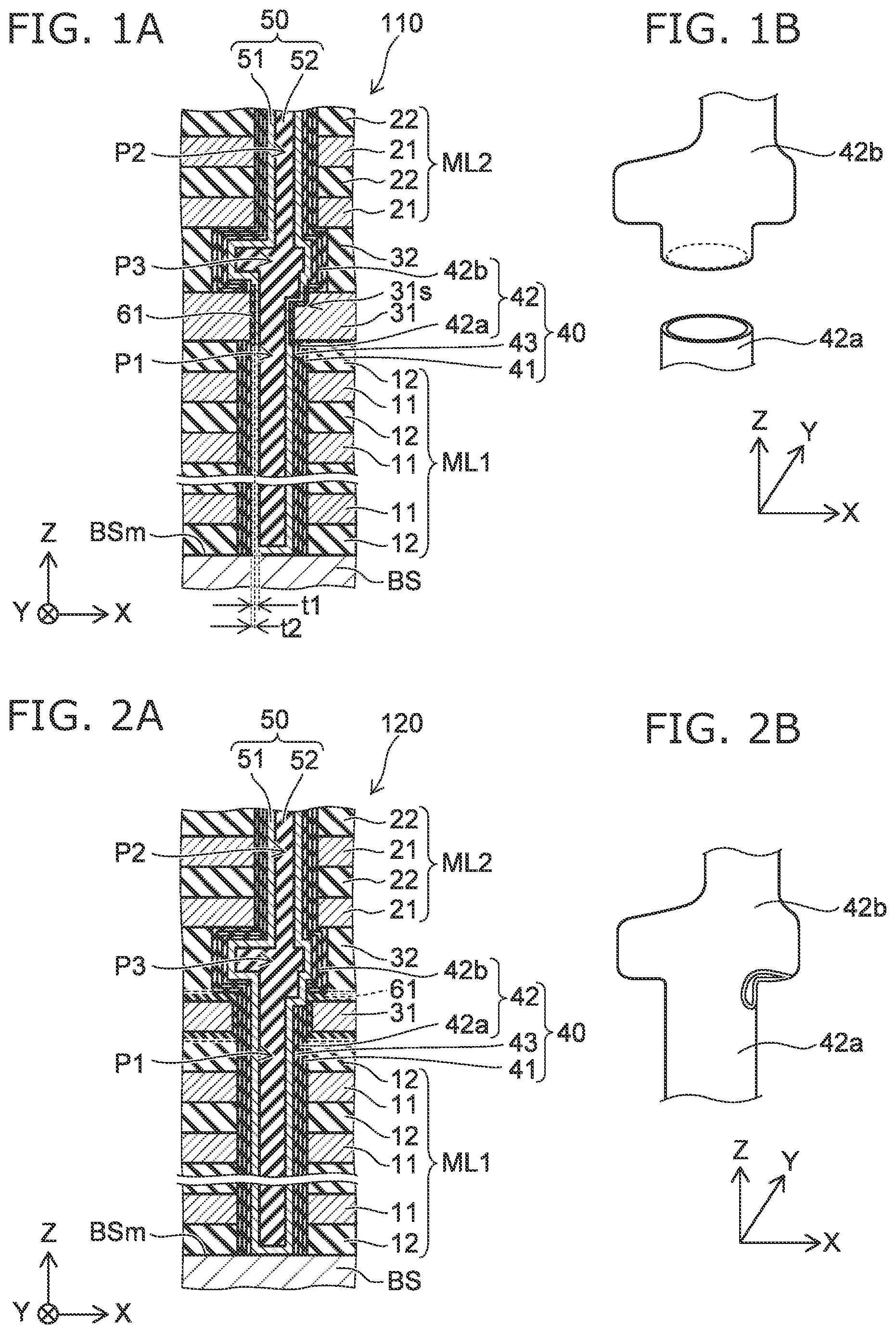 Patent US12108602 — Semiconductor memory device and method for manufacturing the same — Figure 1