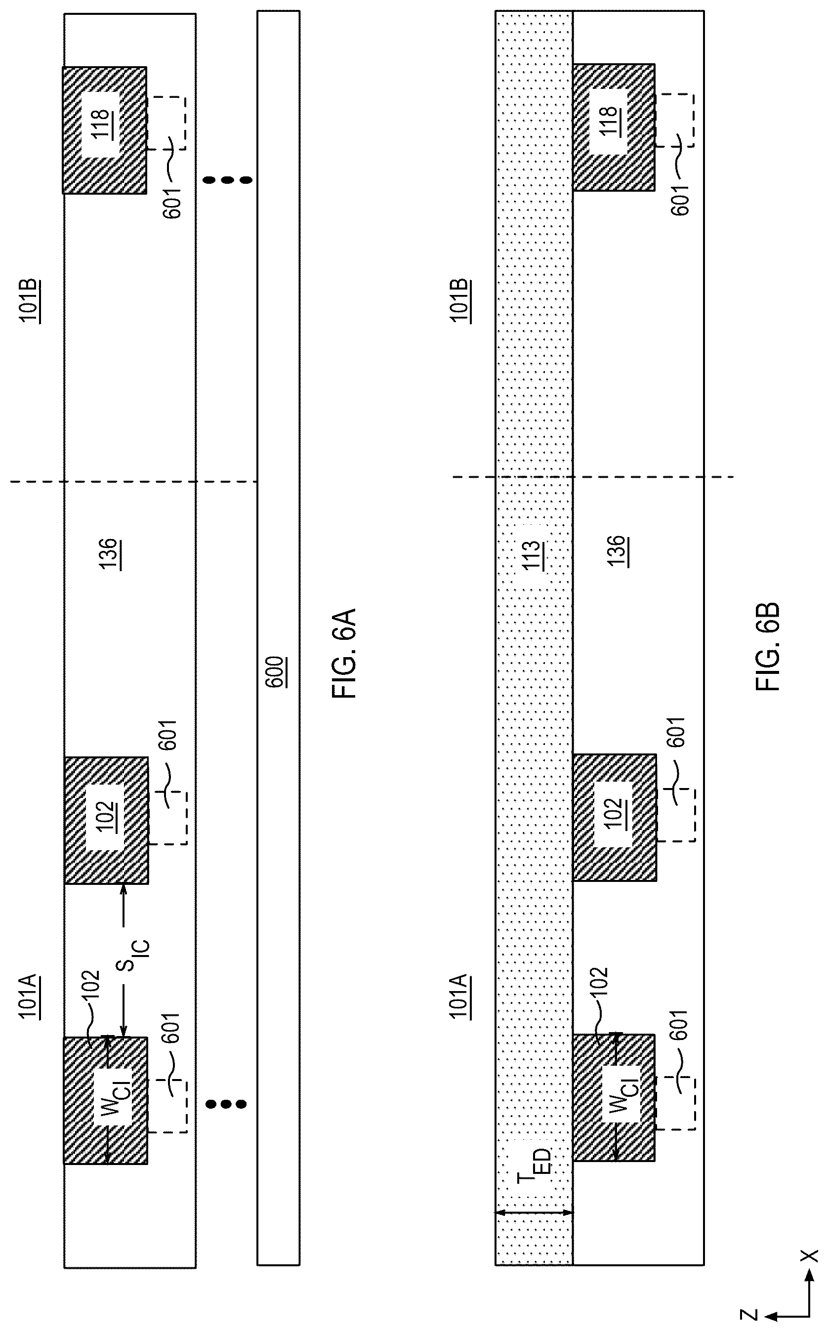 Patent US12108607 Figure 12 – Devices with continuous electrode plate and methods of fabrication