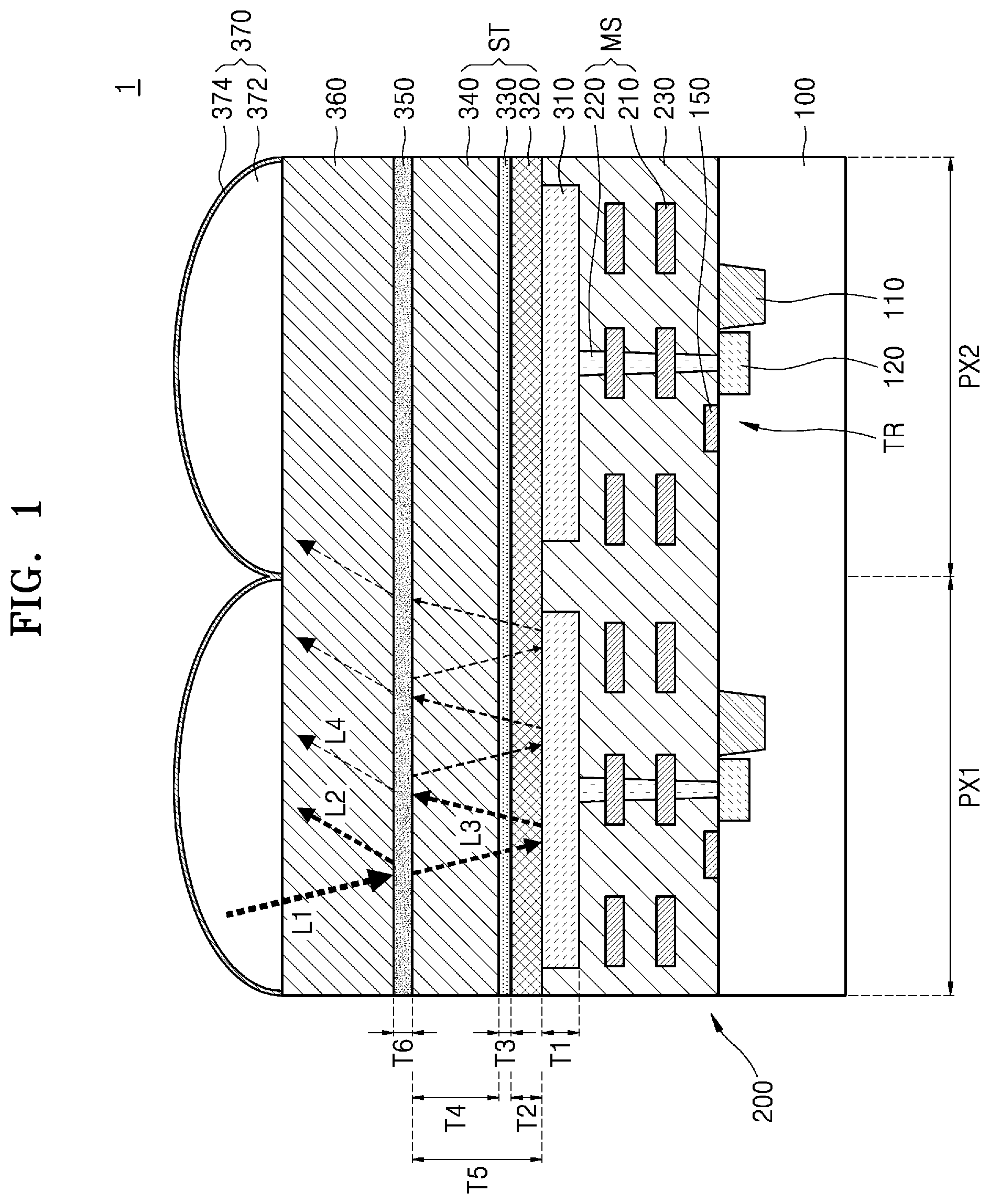 Patent US12108613 — Photoelectric conversion devices — Figure 1