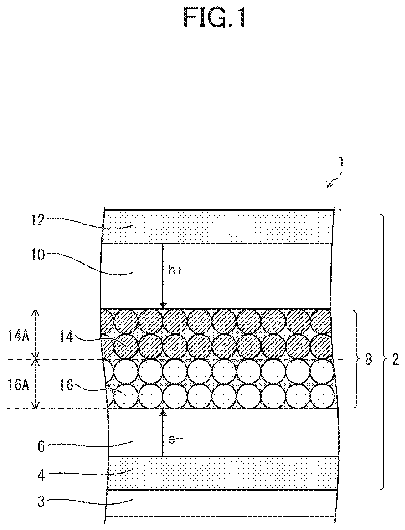 Patent US12108617 — Light-emitting element, light-emitting device, and method for manufacturing light-emitting element — Figure 1