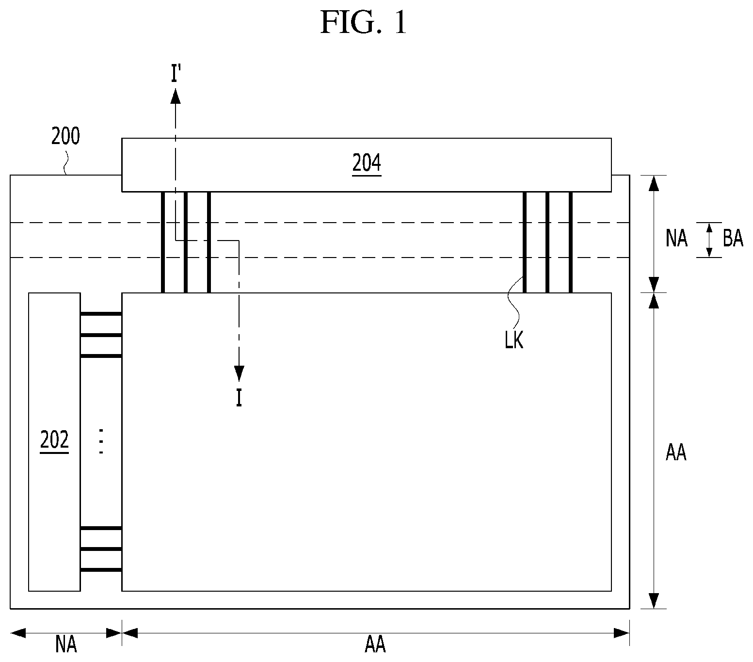 Patent US12108629 — Display device — Figure 1