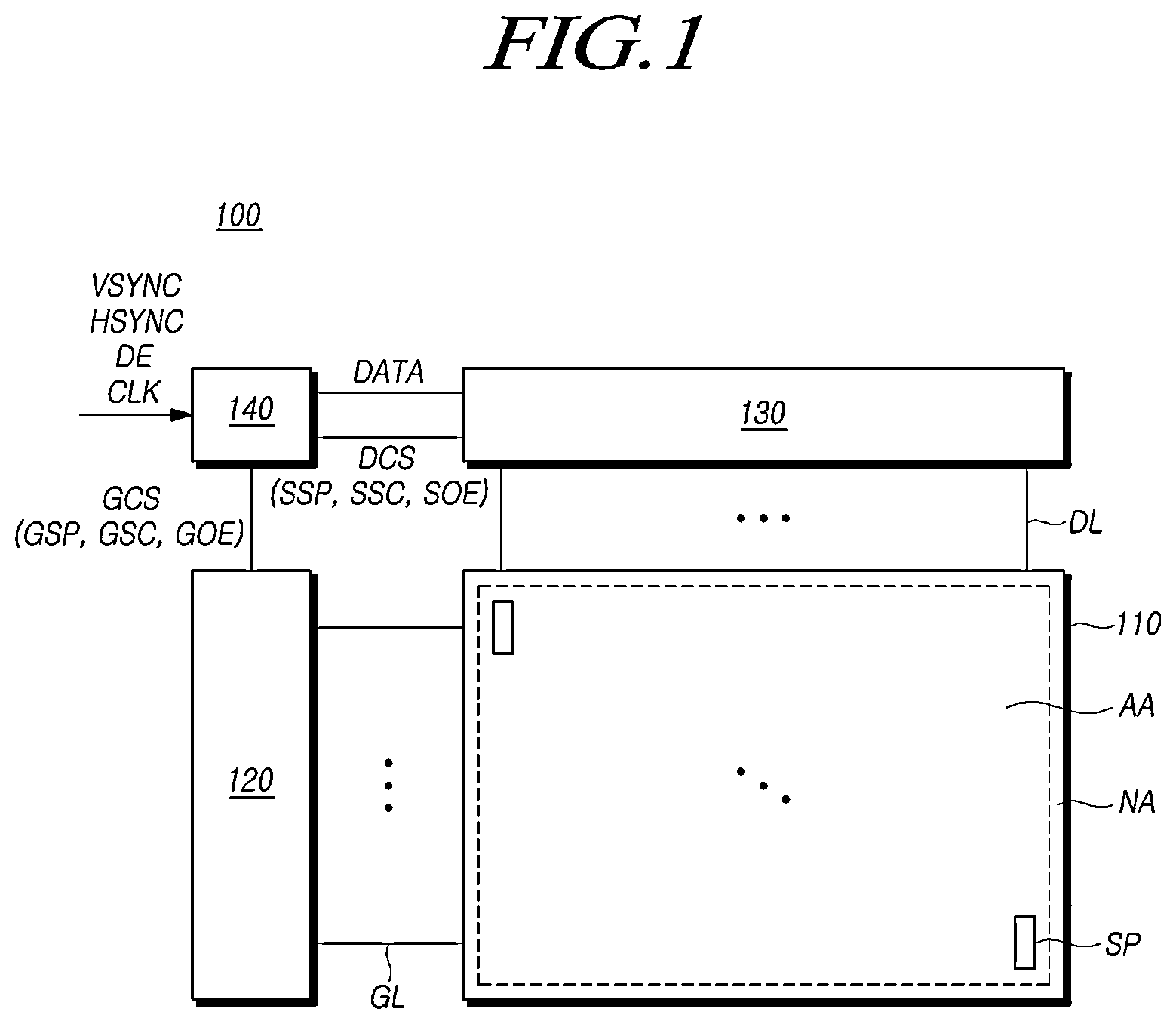 Patent US12108630 — Display device — Figure 1