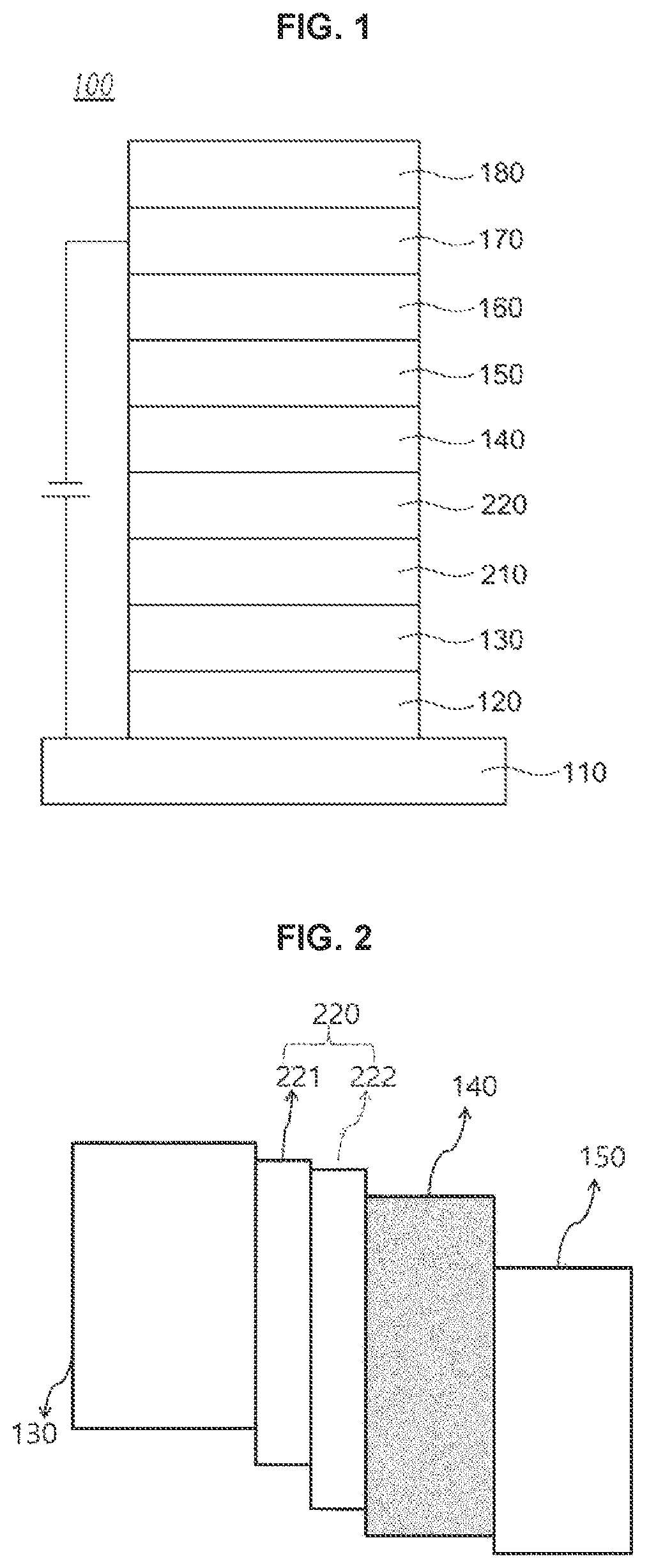 Patent US12108671 — Organic electric element comprising a plurality of emission-auxiliary layers and electronic device comprising it — Figure 1