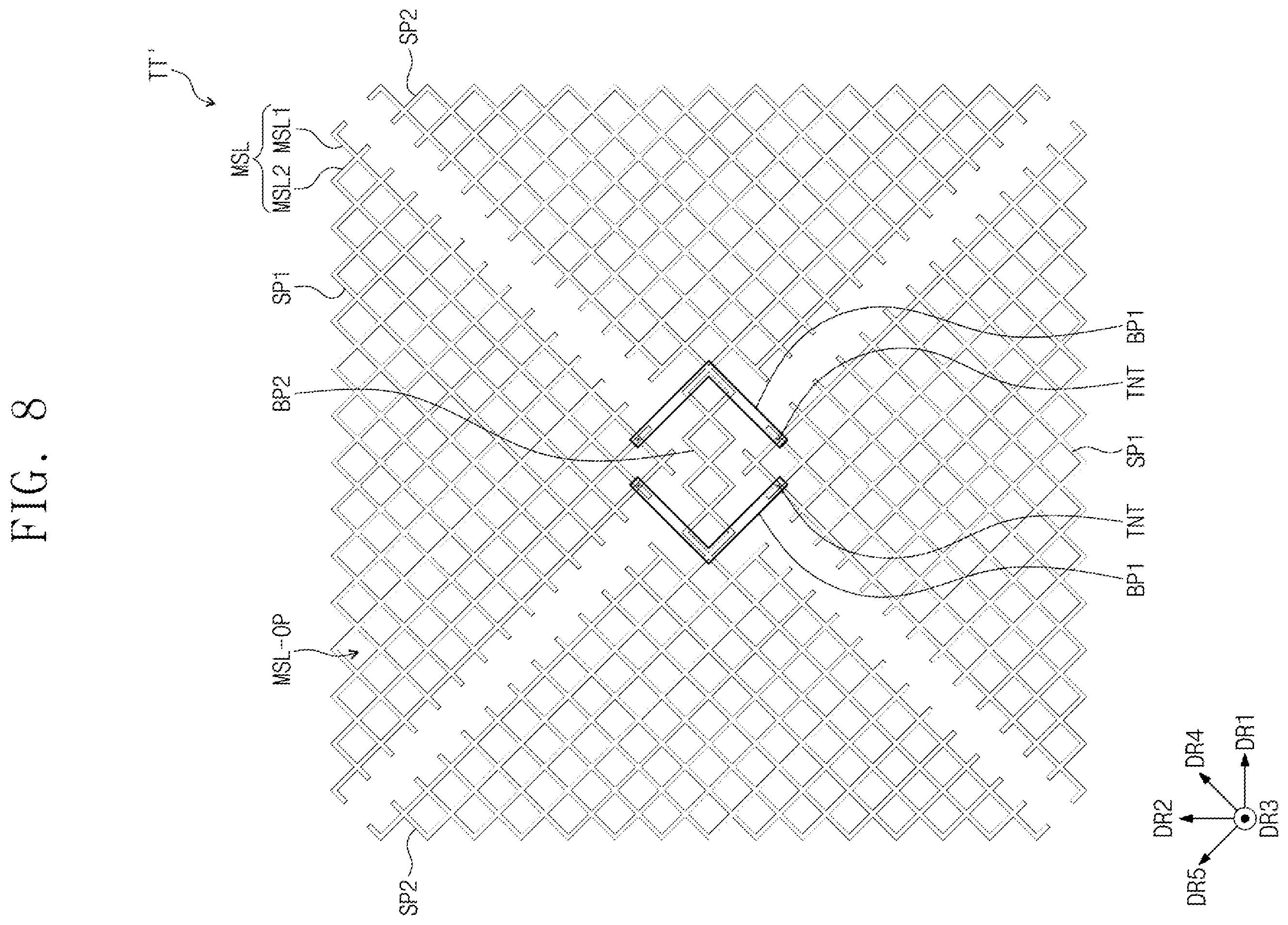 Patent US12112006 Figure 10 – Input sensing panel, display device having the same, and method of manufacturing the display device