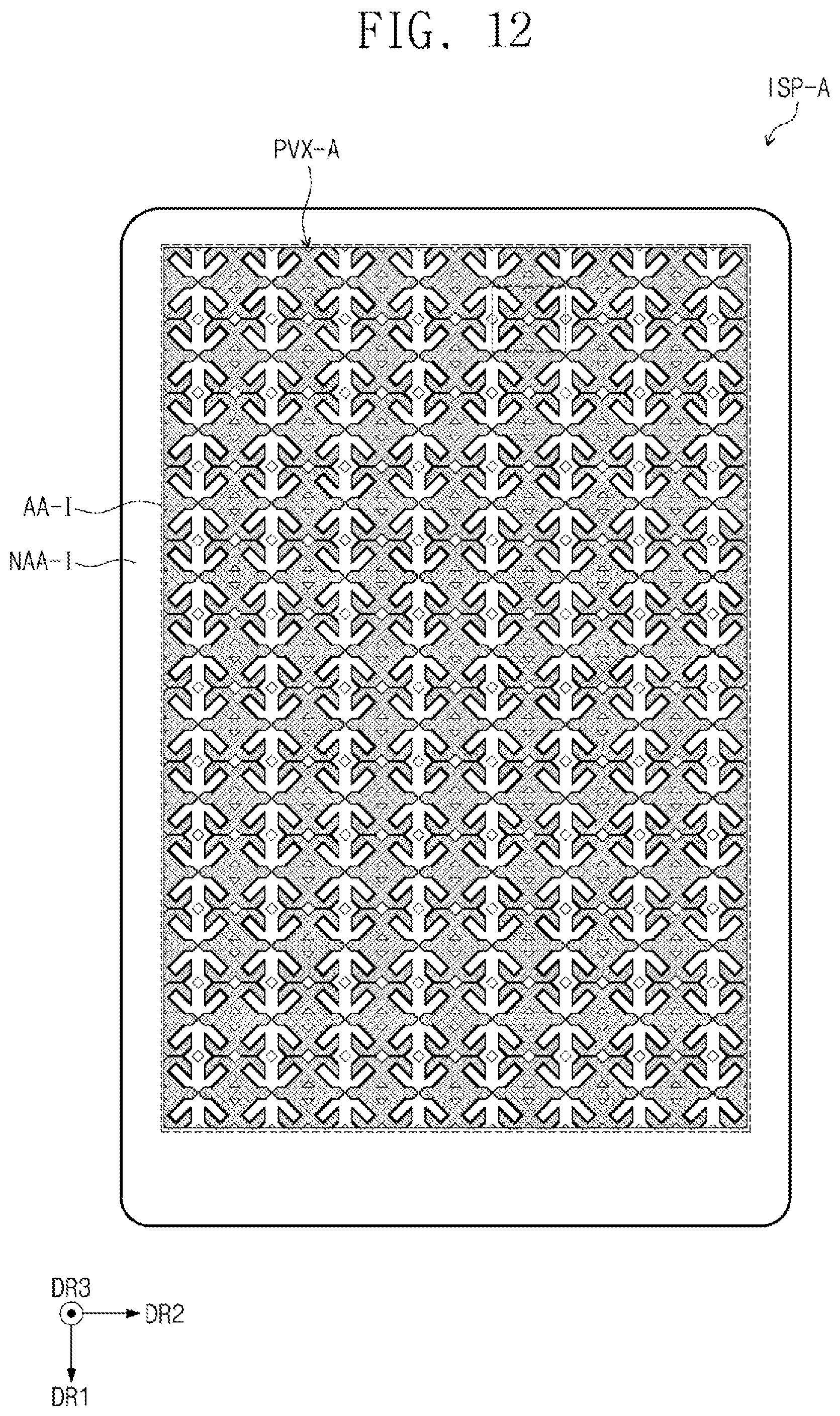 Patent US12112006 Figure 14 – Input sensing panel, display device having the same, and method of manufacturing the display device