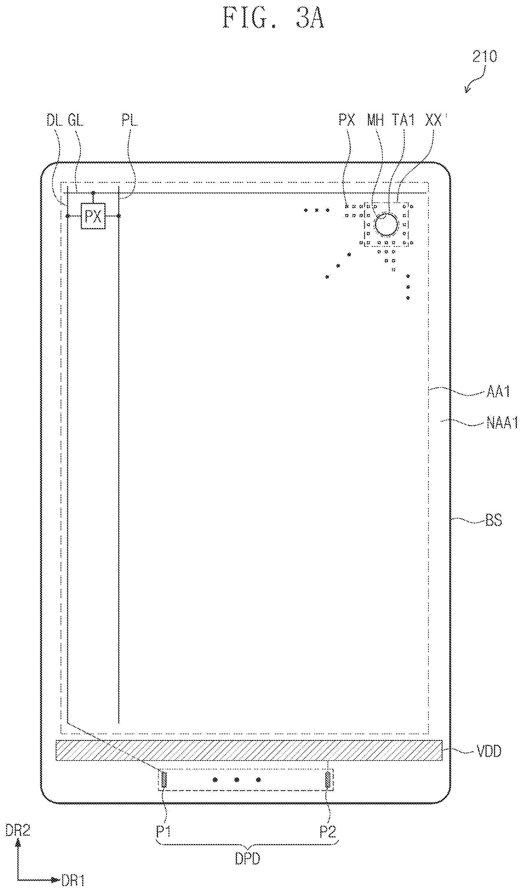 Patent US12112007 Figure 4 – Electronic panel and electronic apparatus including the same