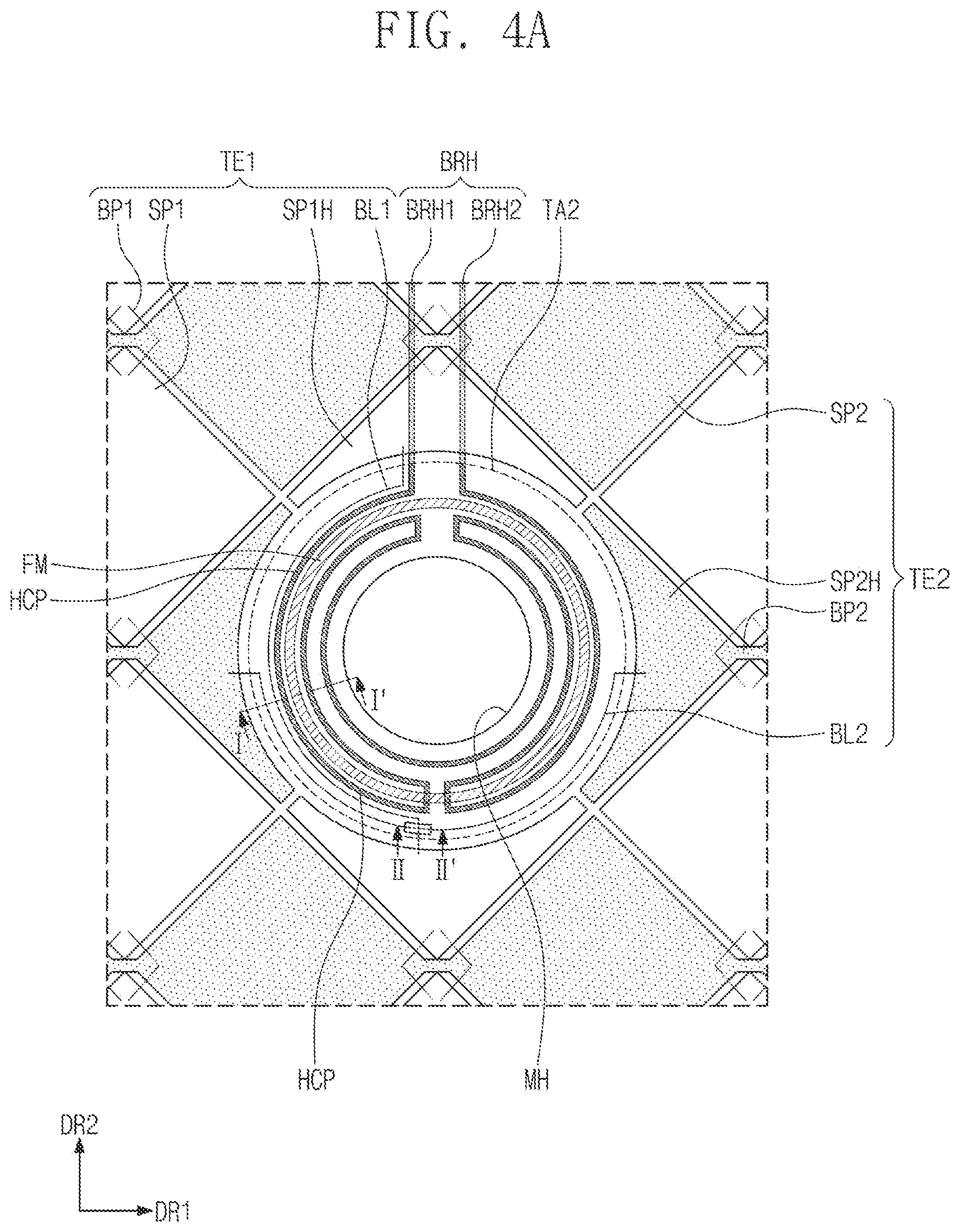 Patent US12112007 Figure 8 – Electronic panel and electronic apparatus including the same