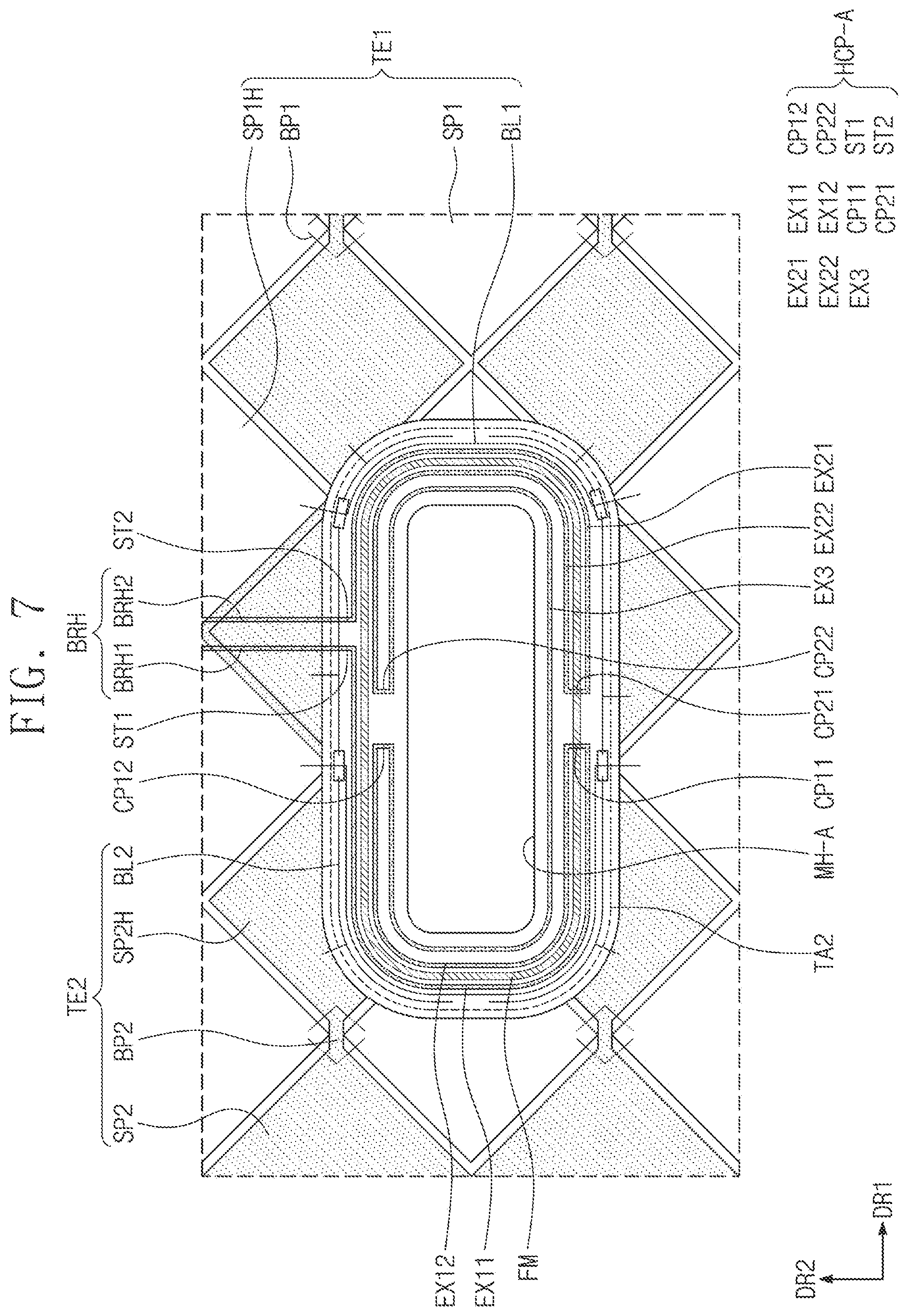 Patent US12112007 Figure 13 – Electronic panel and electronic apparatus including the same