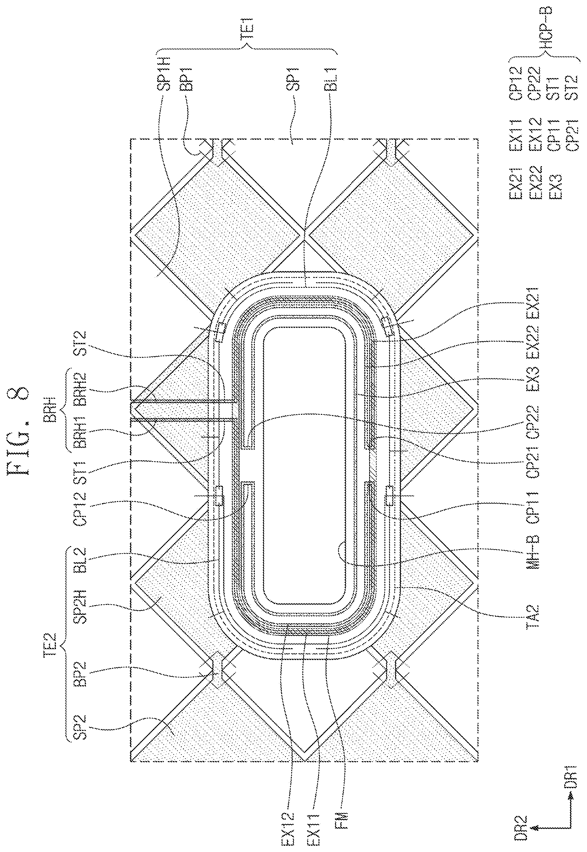Patent US12112007 Figure 14 – Electronic panel and electronic apparatus including the same