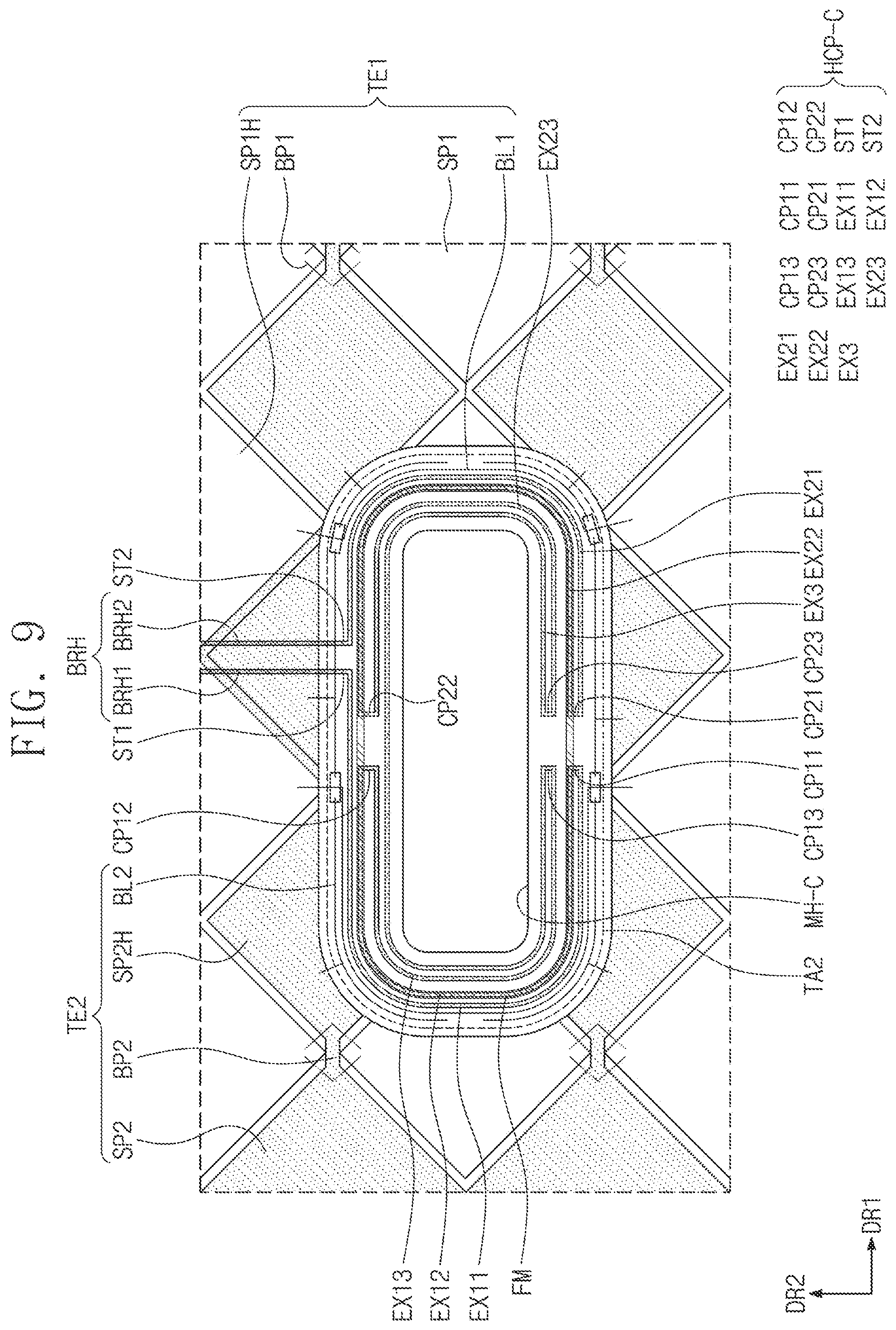 Patent US12112007 Figure 15 – Electronic panel and electronic apparatus including the same