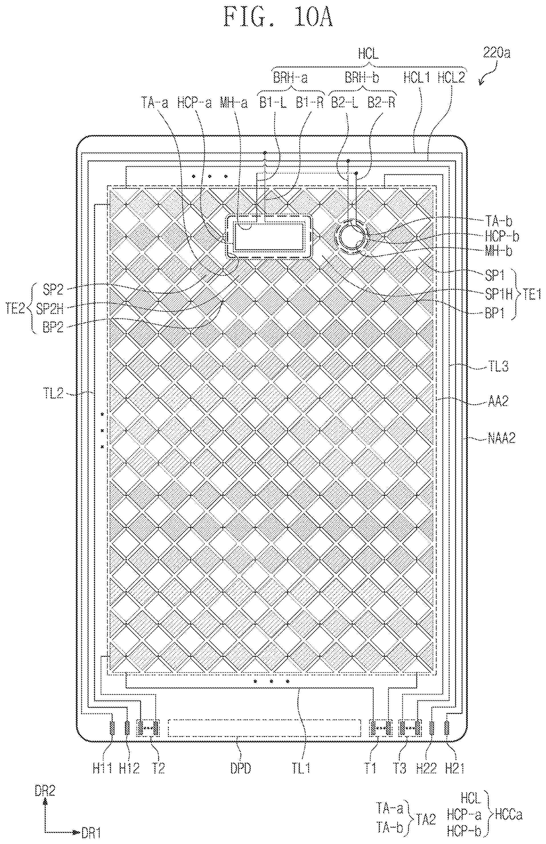 Patent US12112007 Figure 16 – Electronic panel and electronic apparatus including the same