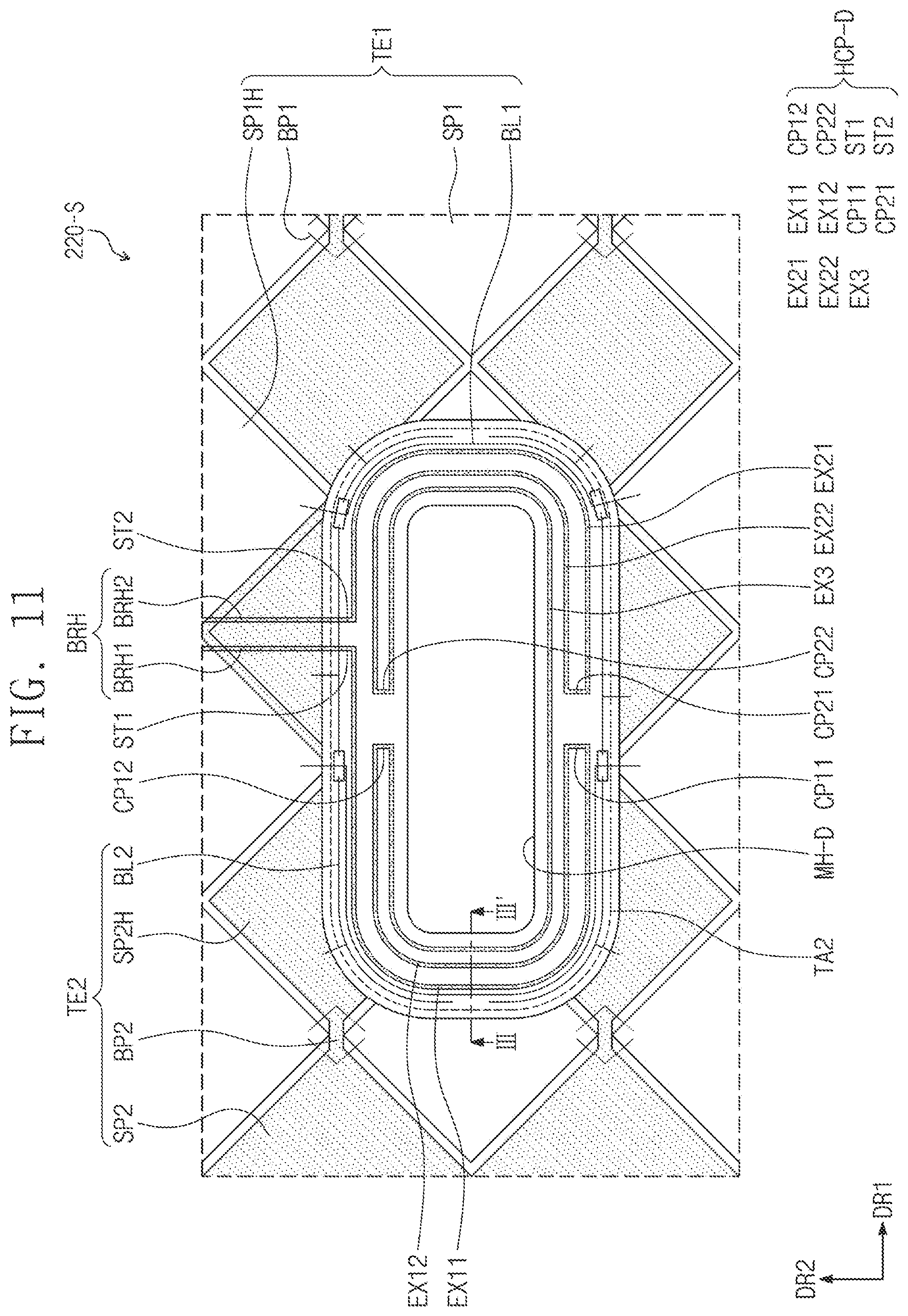 Patent US12112007 Figure 18 – Electronic panel and electronic apparatus including the same