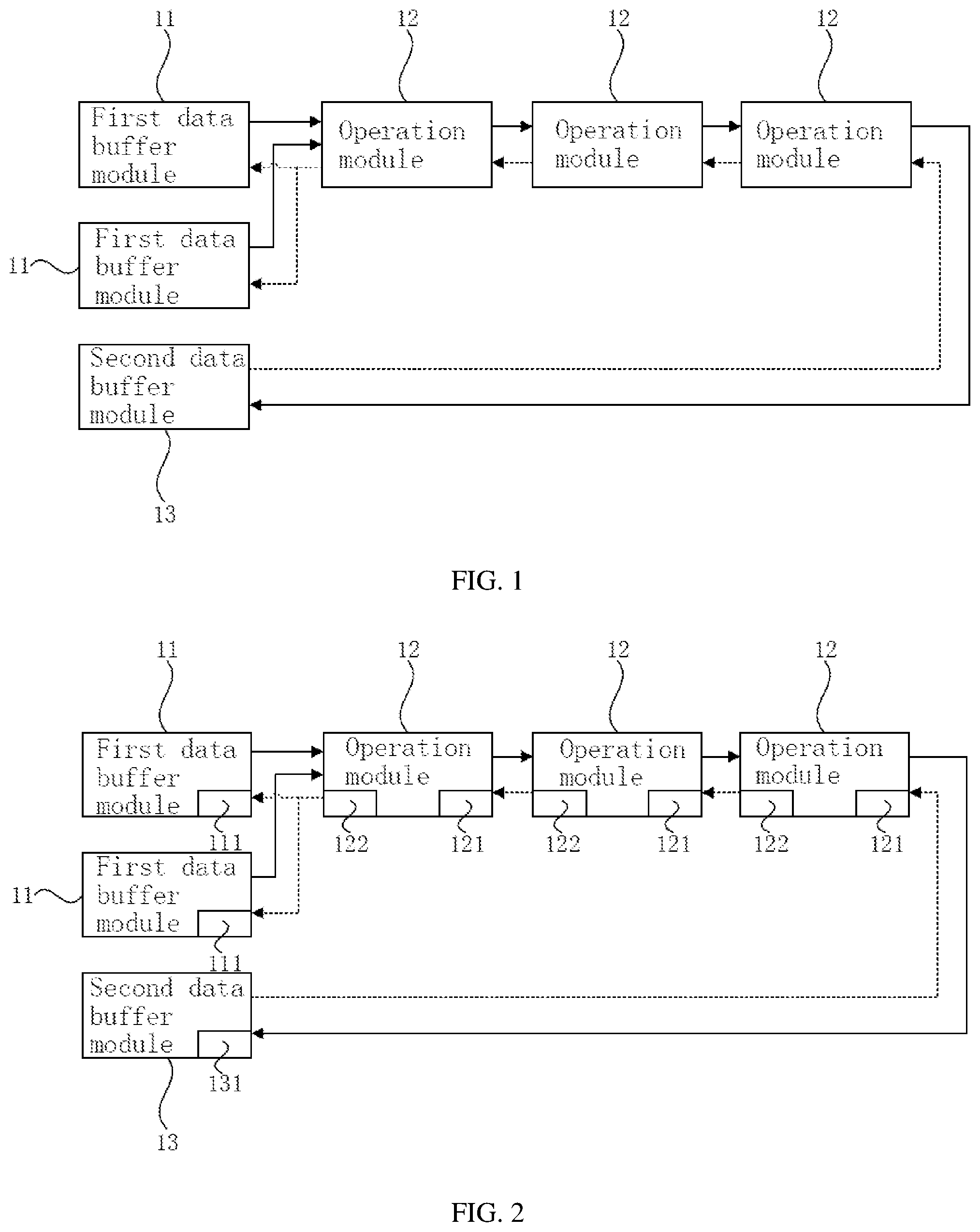 Patent US12112043 — Data flow control device in streaming architecture chip — Figure 1