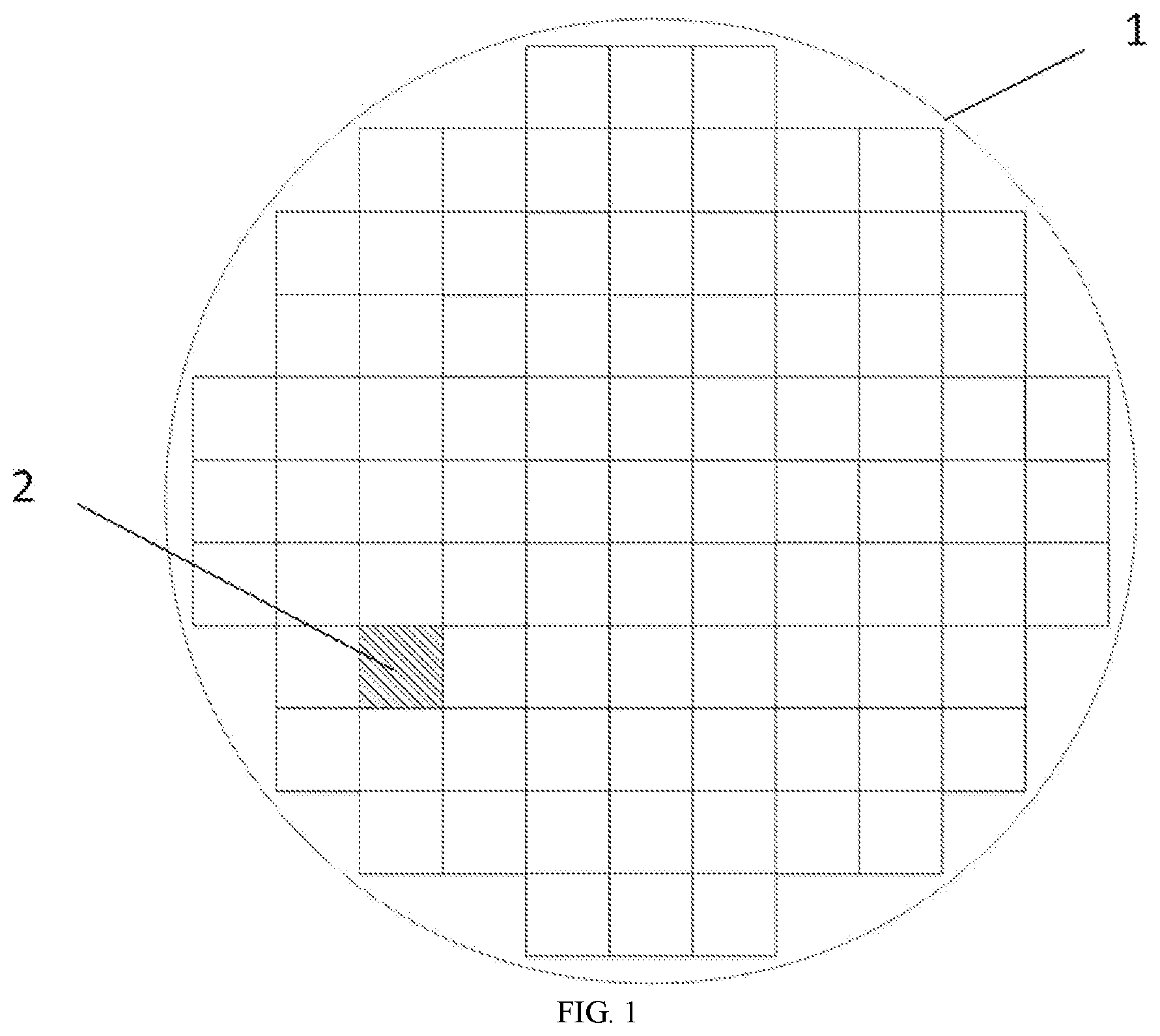 Patent US12112115 — Routing structure and method of wafer substrate with standard integration zone for integration on-wafer — Figure 1