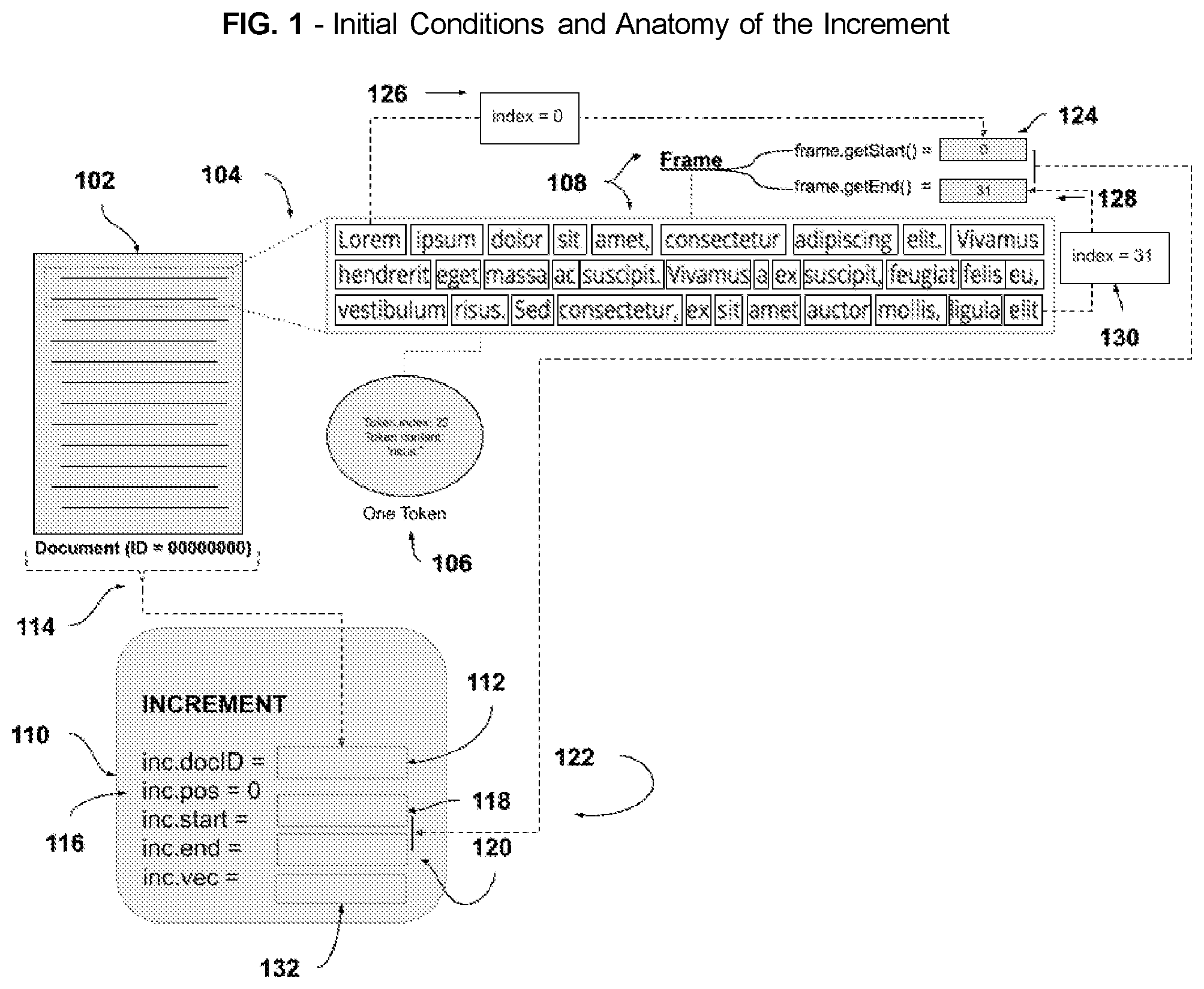 Patent US12112118 — Methods for extending vector-based document embedding models and systems thereof — Figure 1