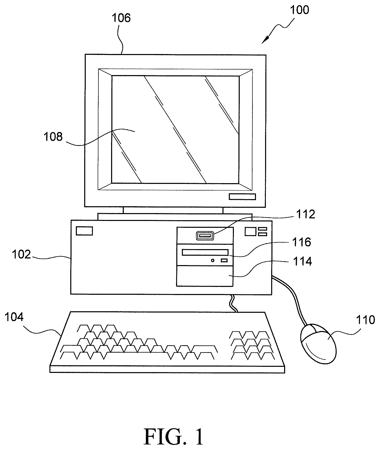 Patent US12112127 Figure 1 – Systems and methods for generating a customized graphical user interface