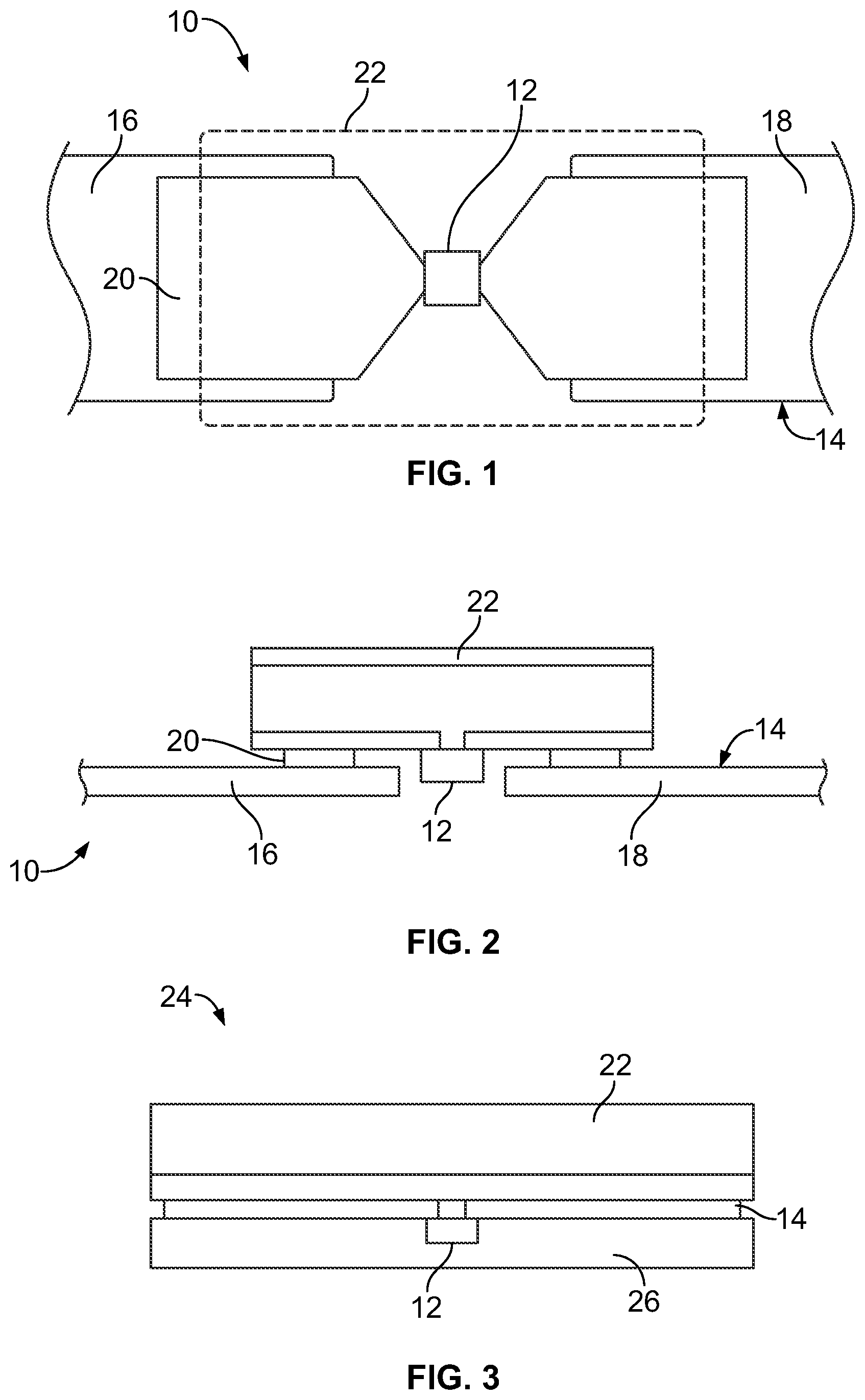 Patent US12112221 — Shielding and/or enhancement of temperature-sensing RFID devices — Figure 1