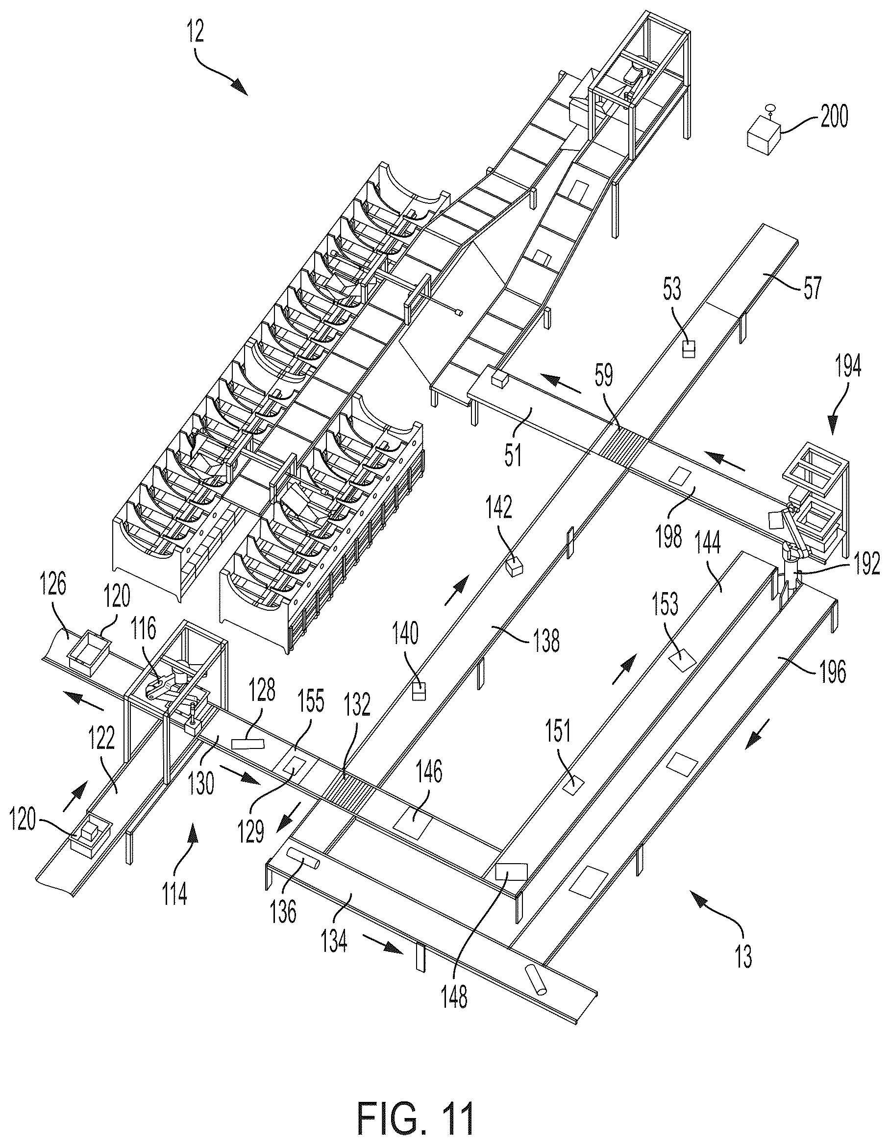 Patent US12112229 Figure 10 – Systems and methods for distributing induction of objects to a plurality of object processing systems