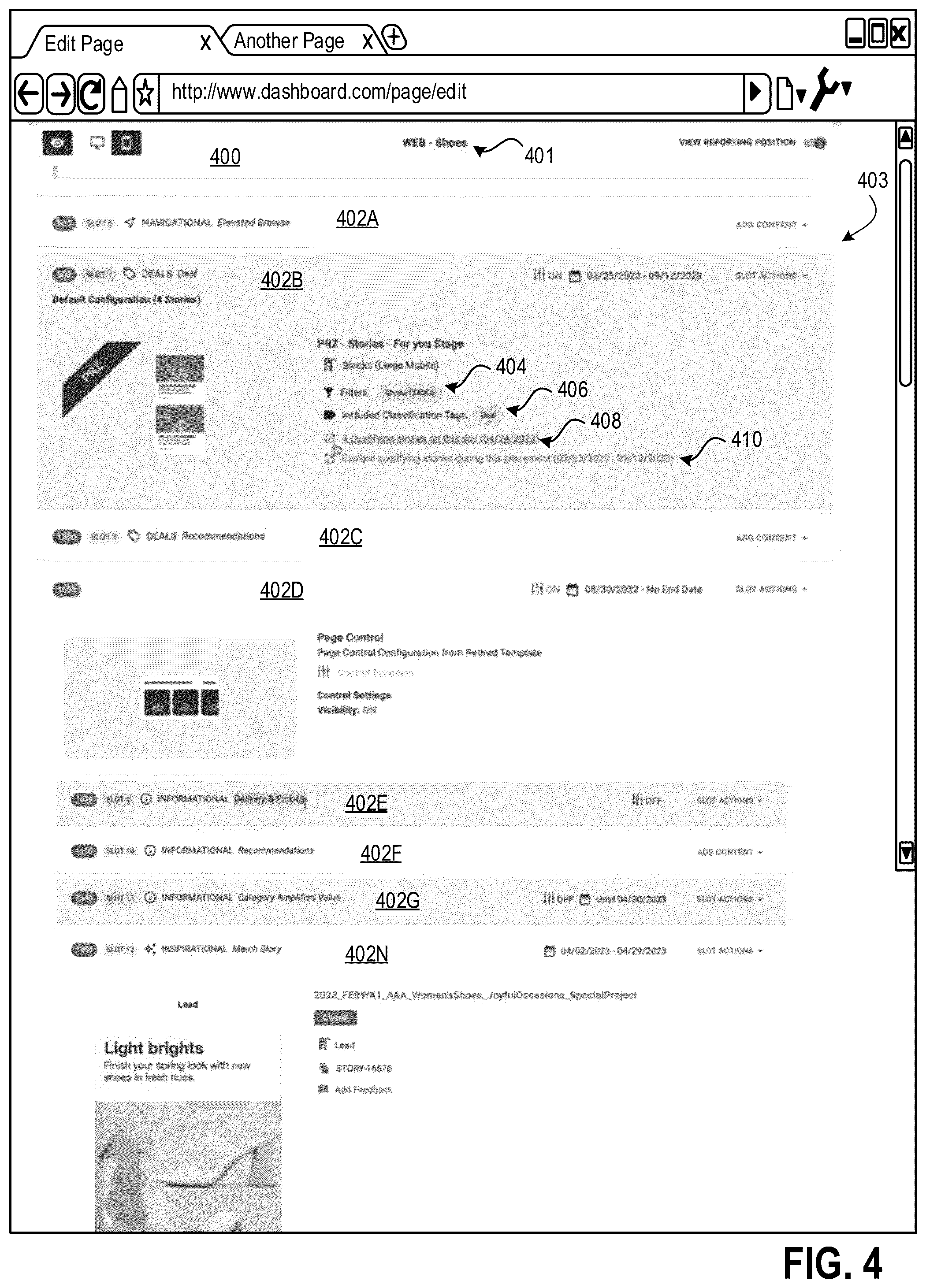 Patent US12112355 Figure 12 – Dynamically generating and serving content across different platforms