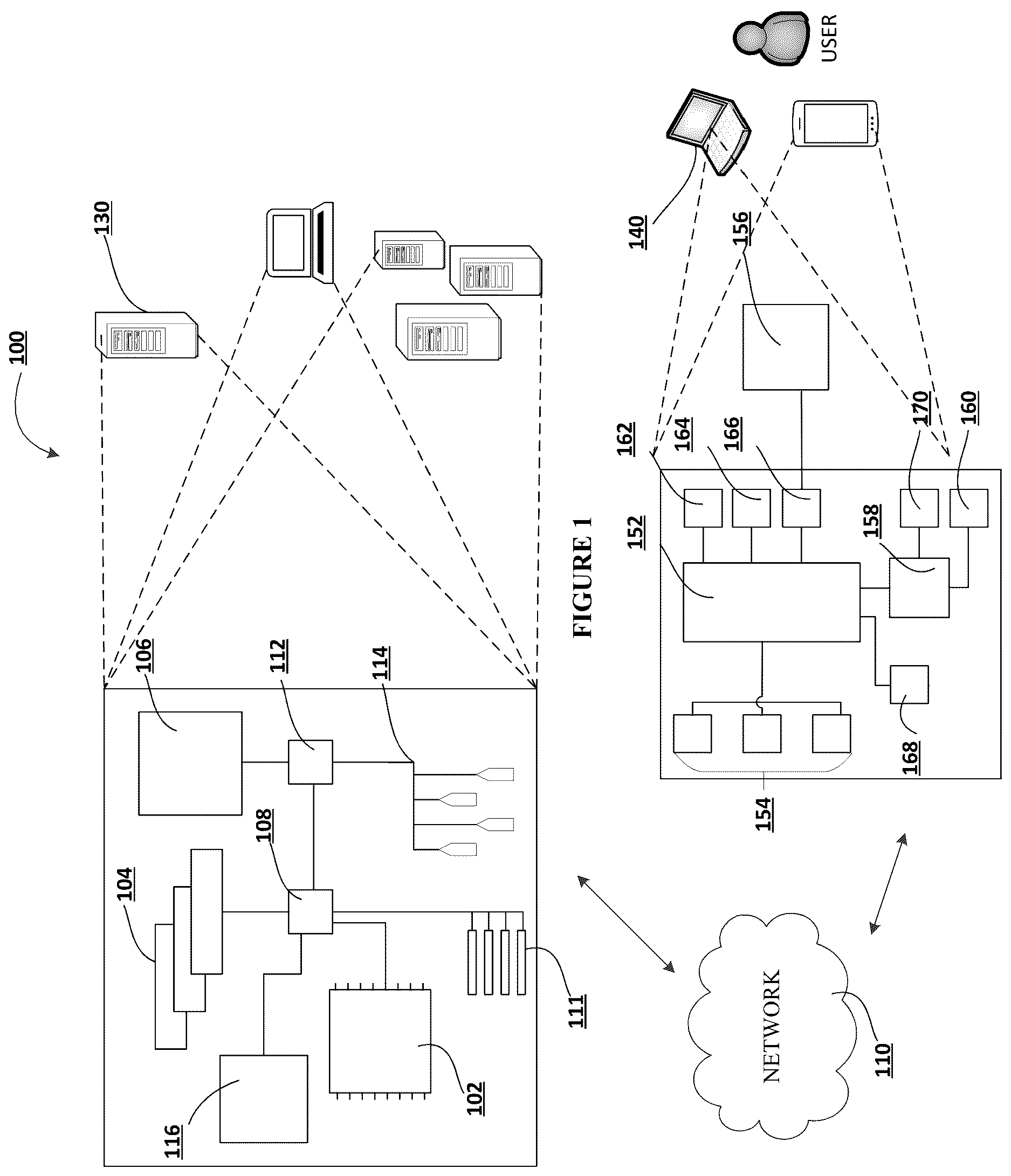 Patent US12112356 — System for intelligent assessment models for non-fungible electronic resources — Figure 1