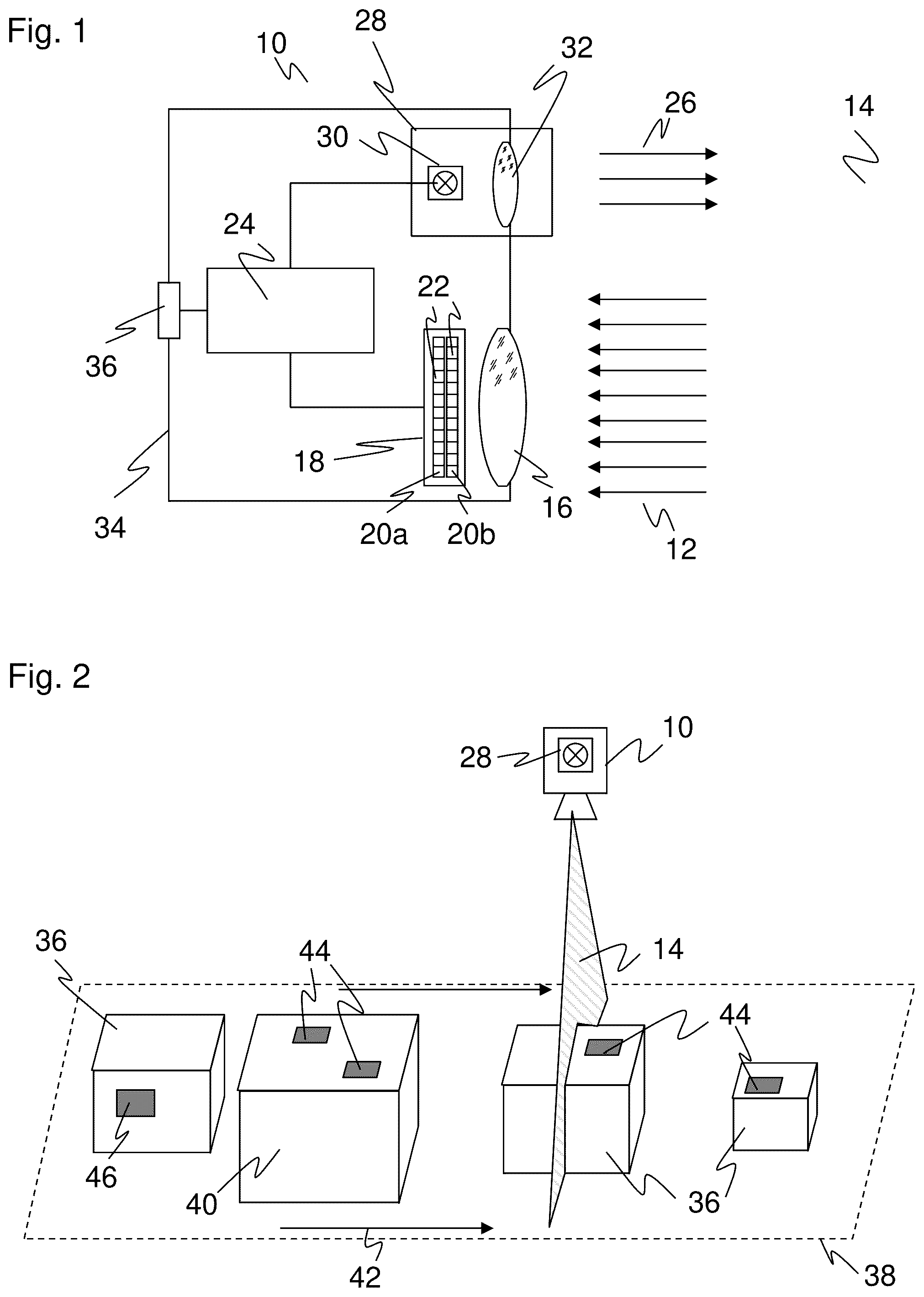 Patent US12112454 — Brightness and color correction of image data of a line camera — Figure 1