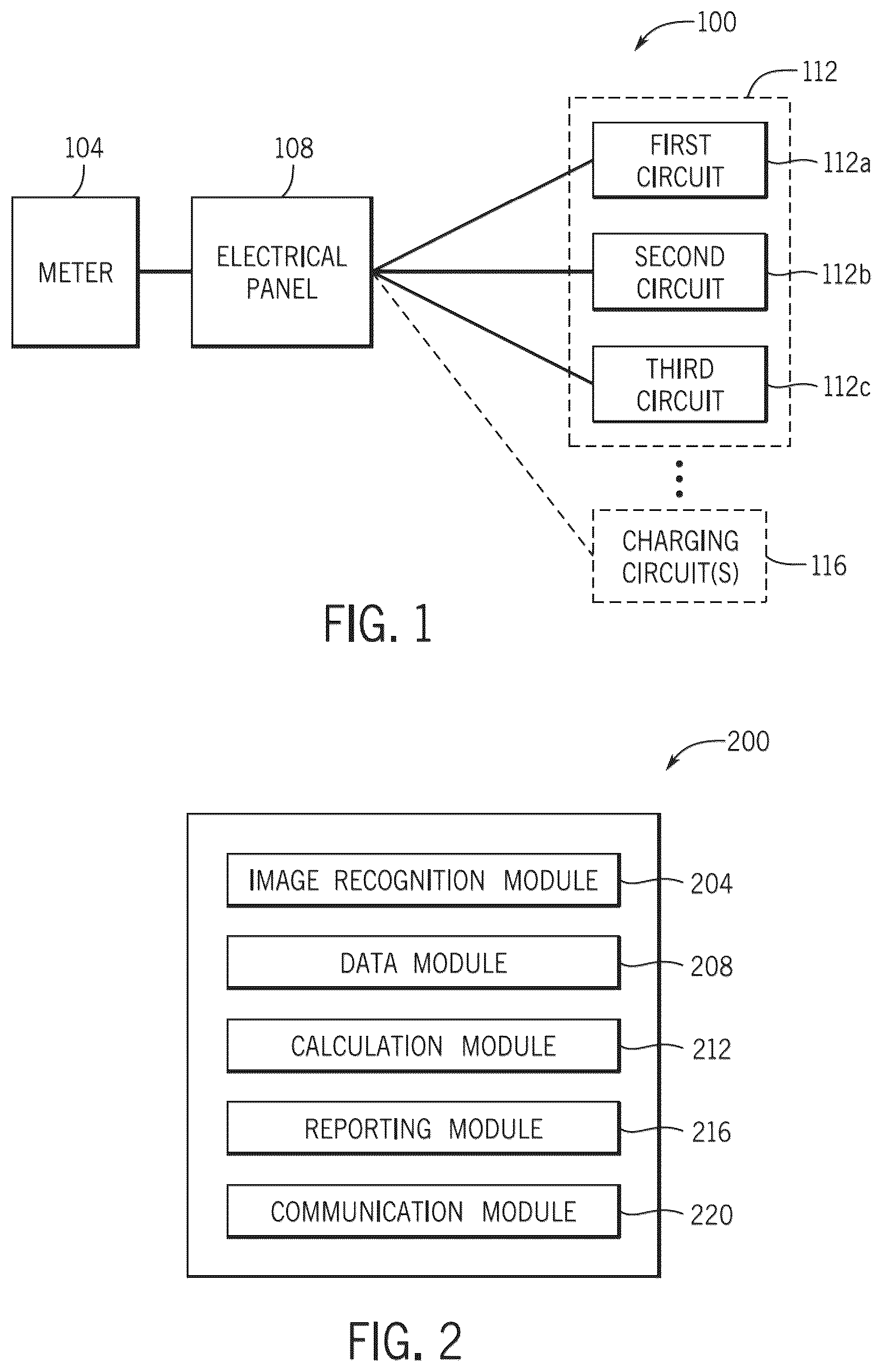 Patent US12112466 — Systems and methods for automated electrical panel analysis — Figure 1
