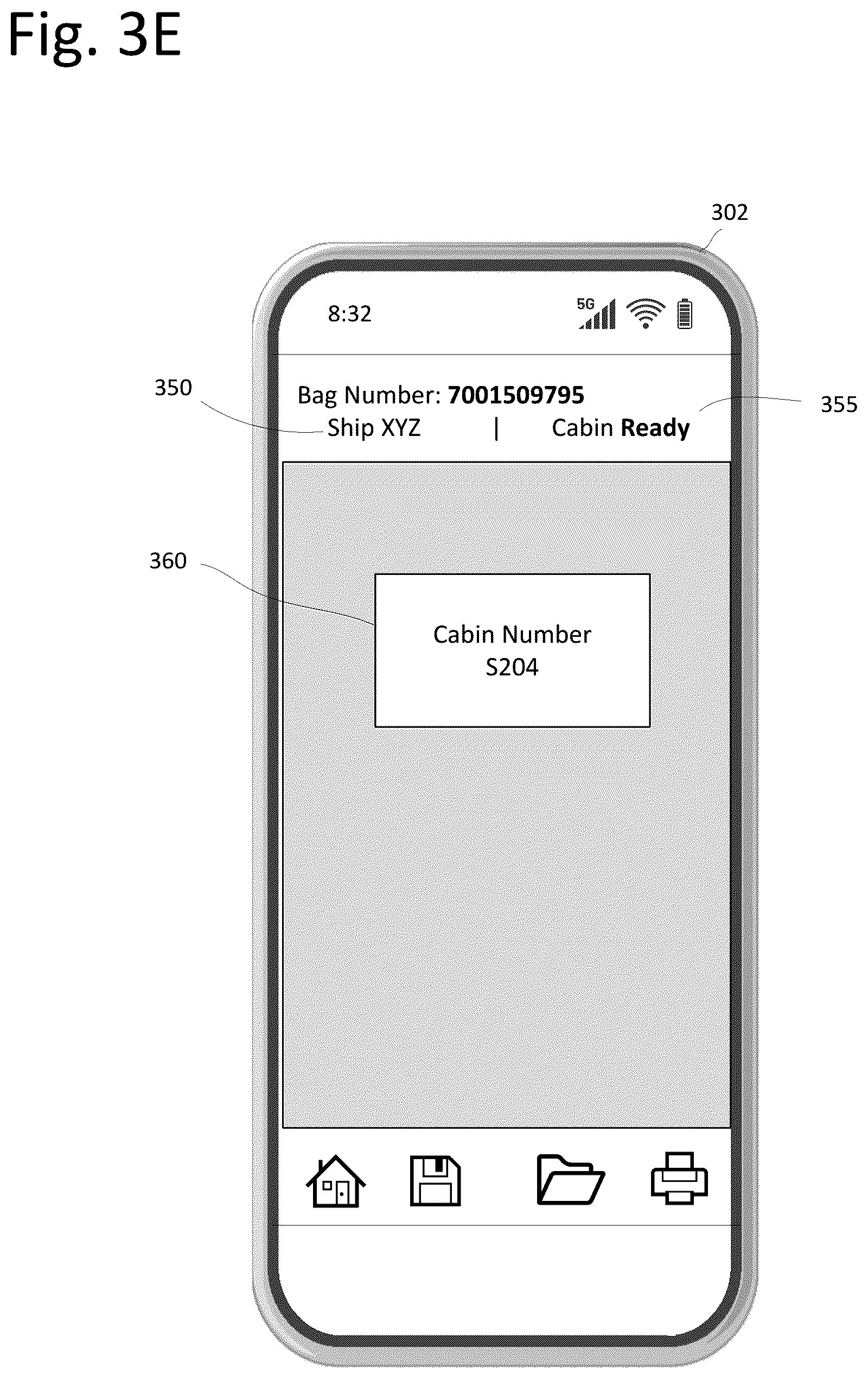 Patent US12112577 Figure 11 – Optical character recognition of bag tag