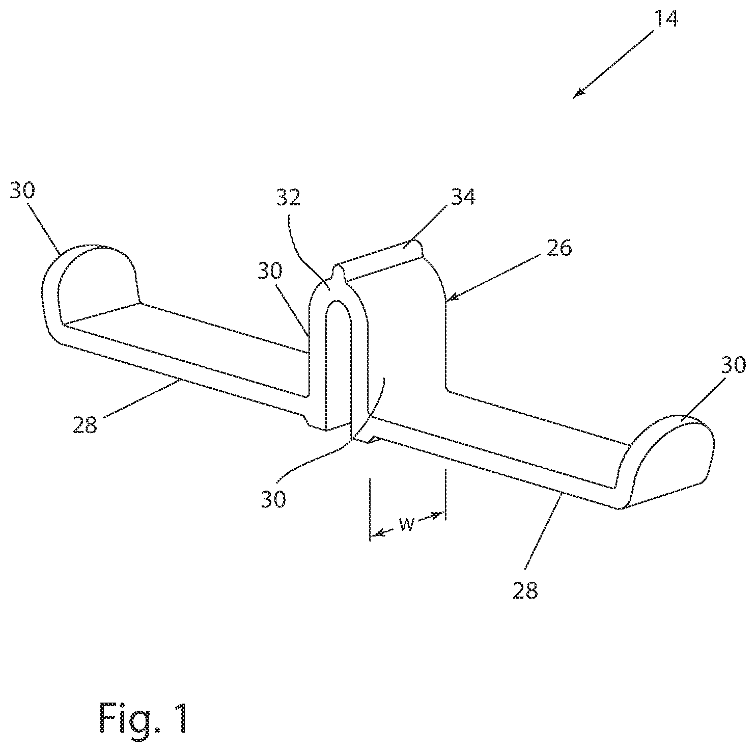 Patent US12112658 — Signage systems and merchandising display assemblies — Figure 1