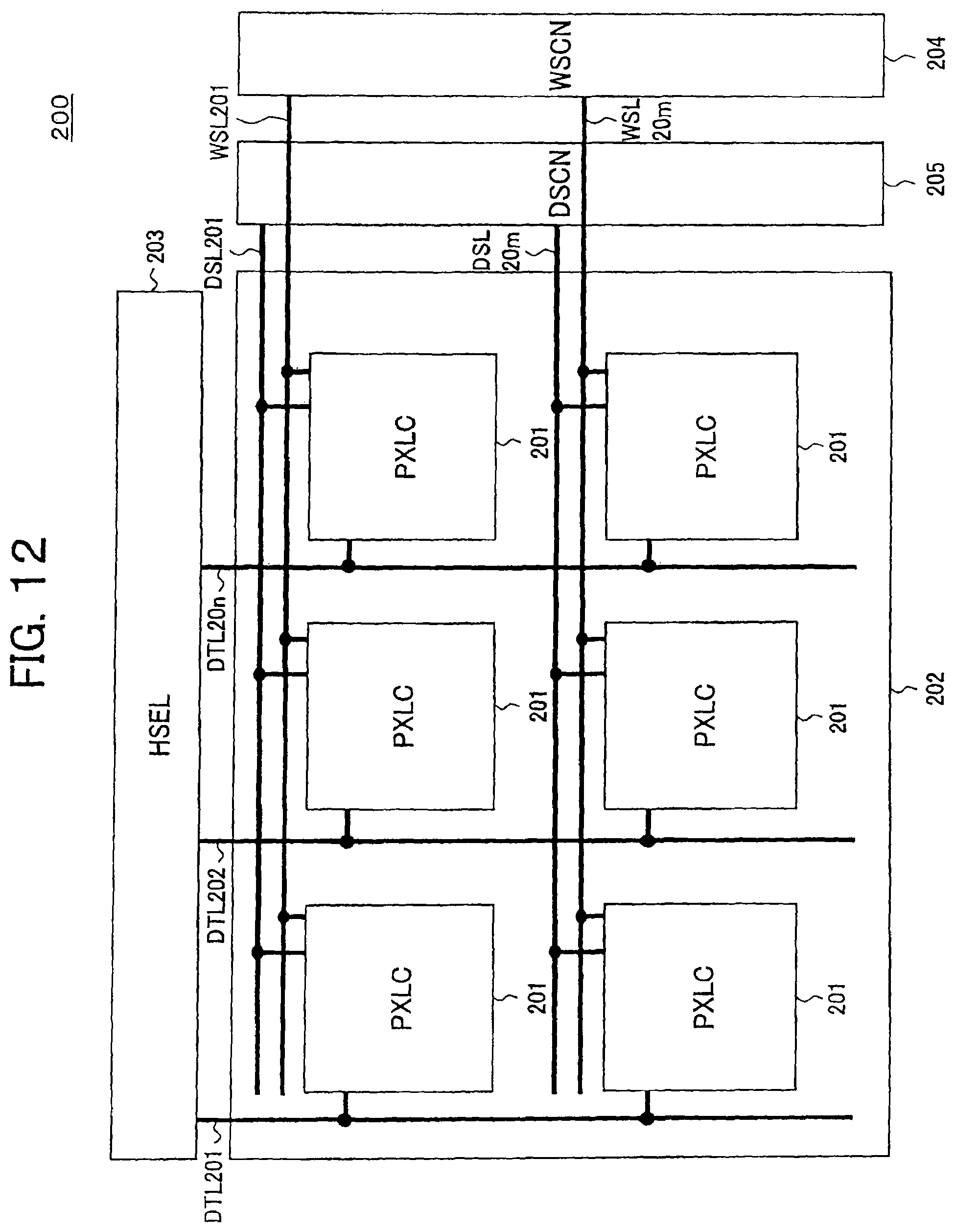 Patent US12112698 Figure 12 – Pixel circuit, display device, and method of driving pixel circuit