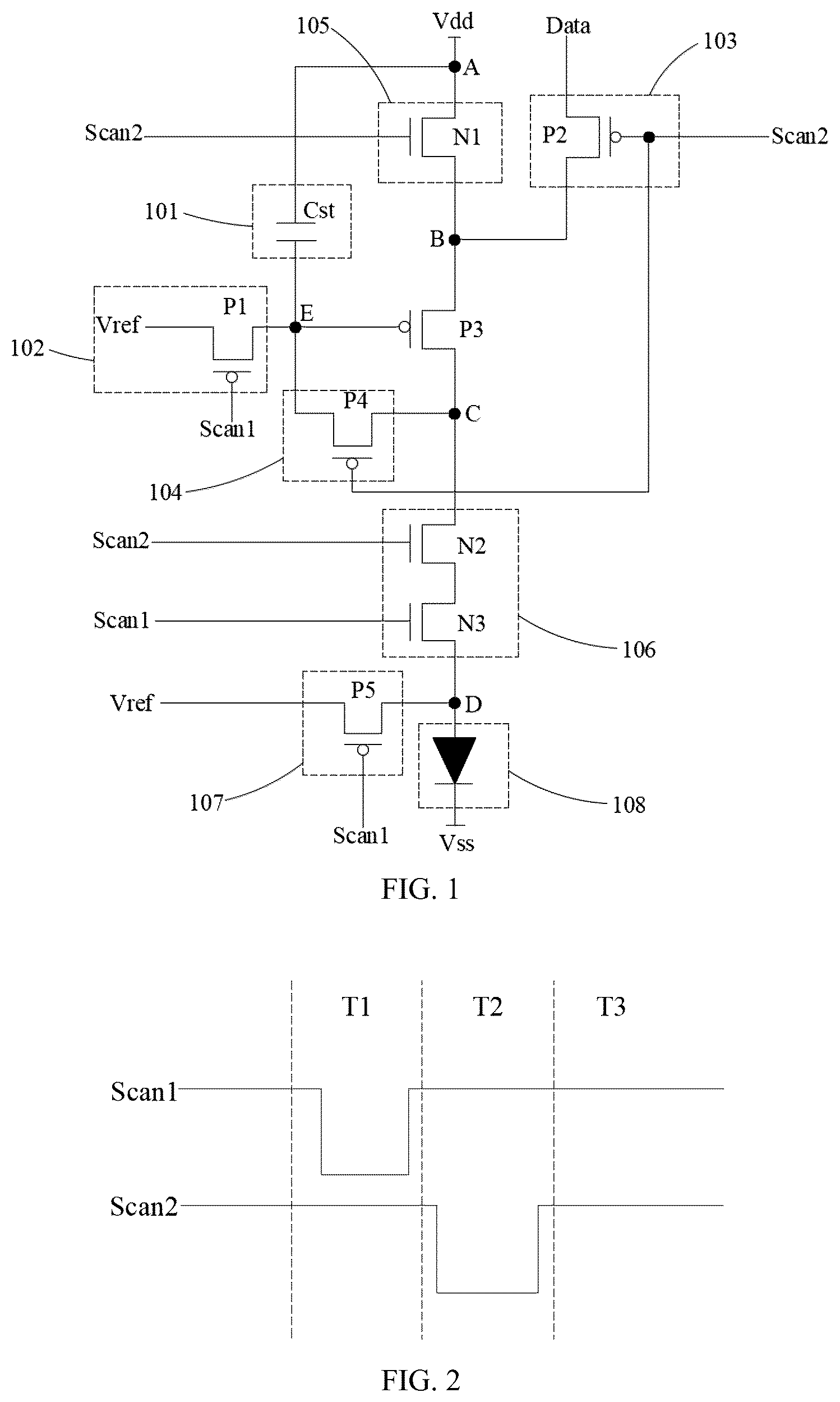 Patent US12112702 — Display driving circuit, display driving method and display panel — Figure 1