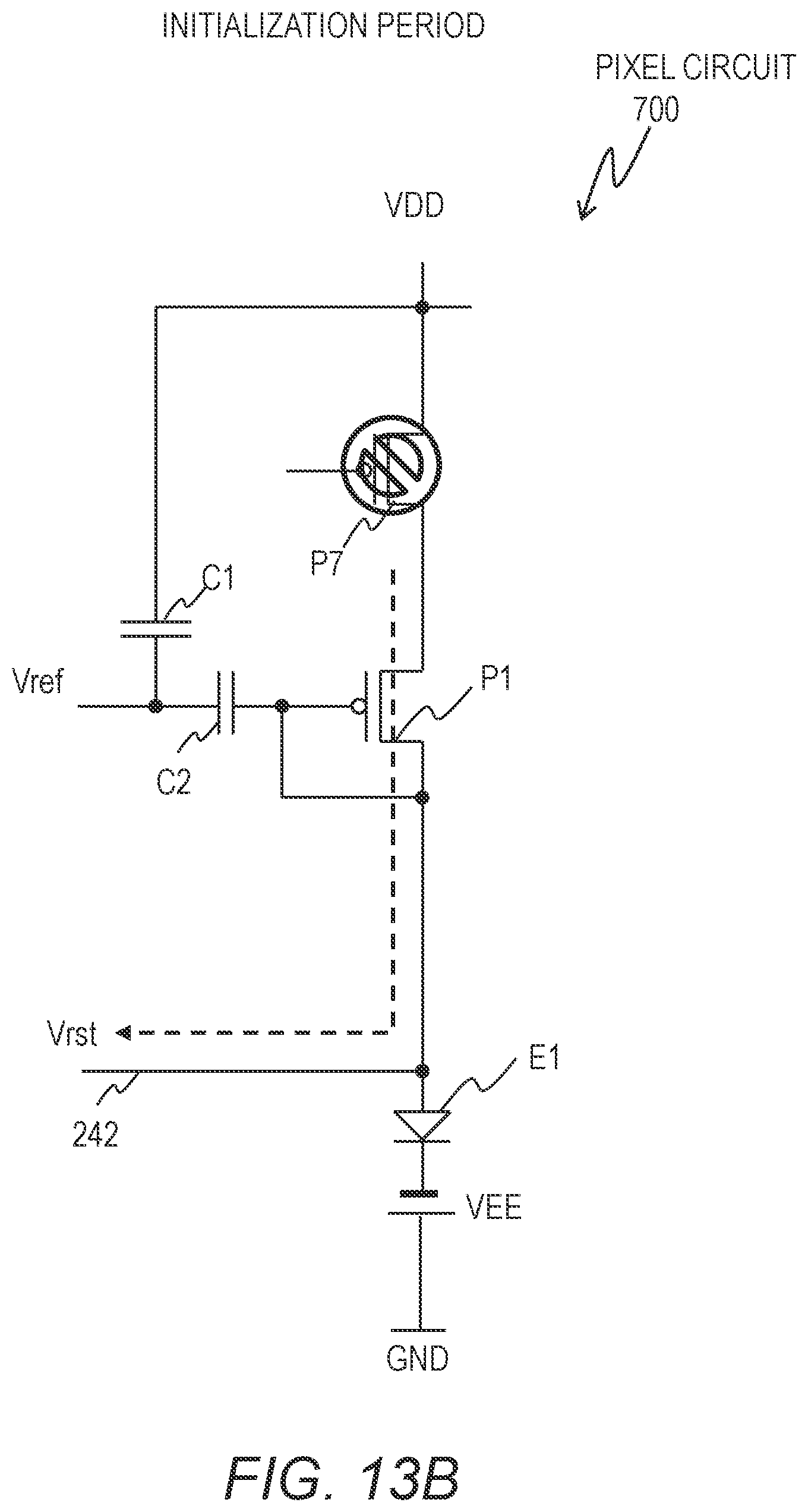 Patent US12112706 Figure 20 – Pixel circuit configured to control light-emitting element
