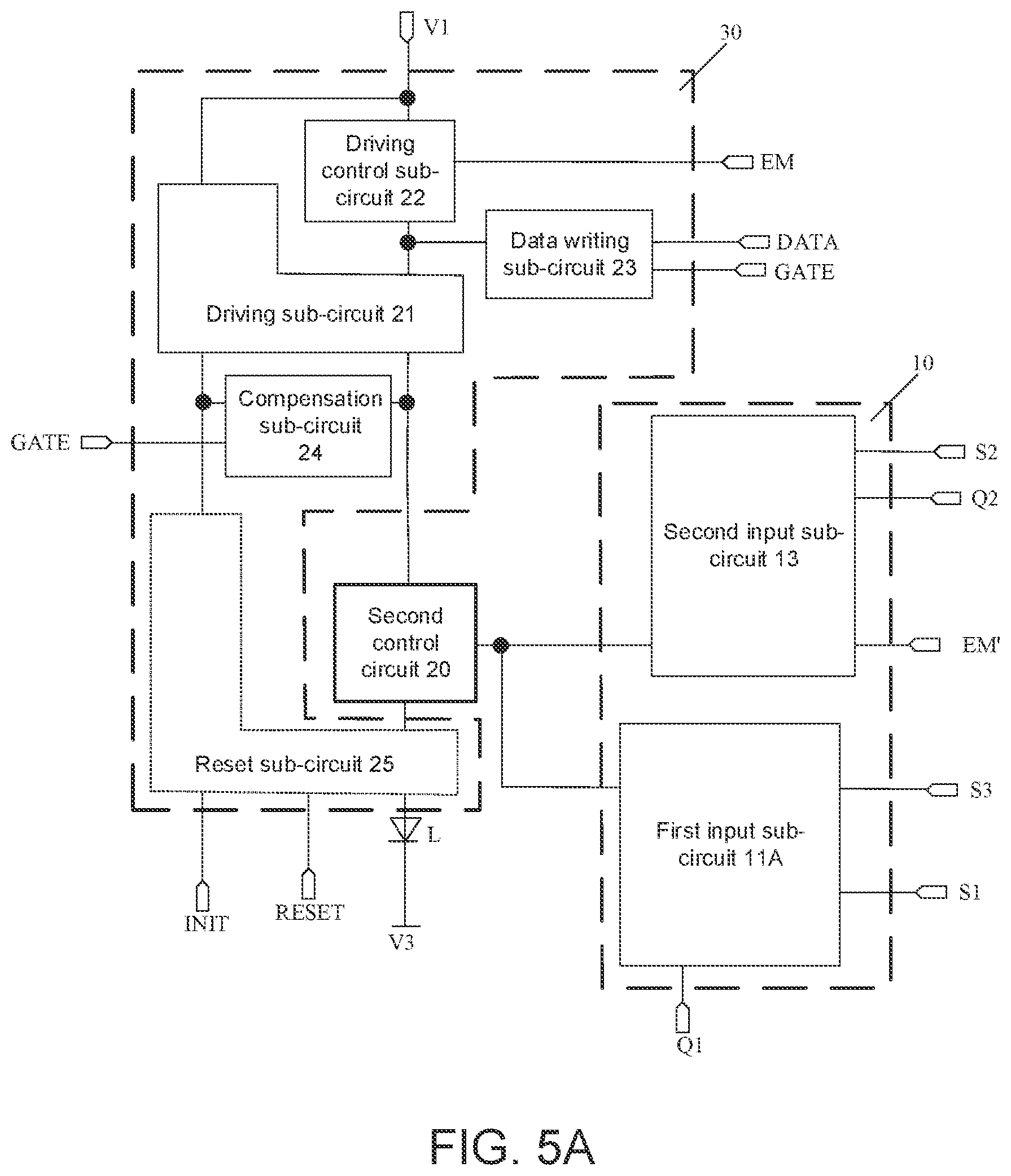 Patent US12112707 Figure 4 – Pixel circuit having control circuit for controlling a light emitting element and driving method thereof, display panel and display apparatus