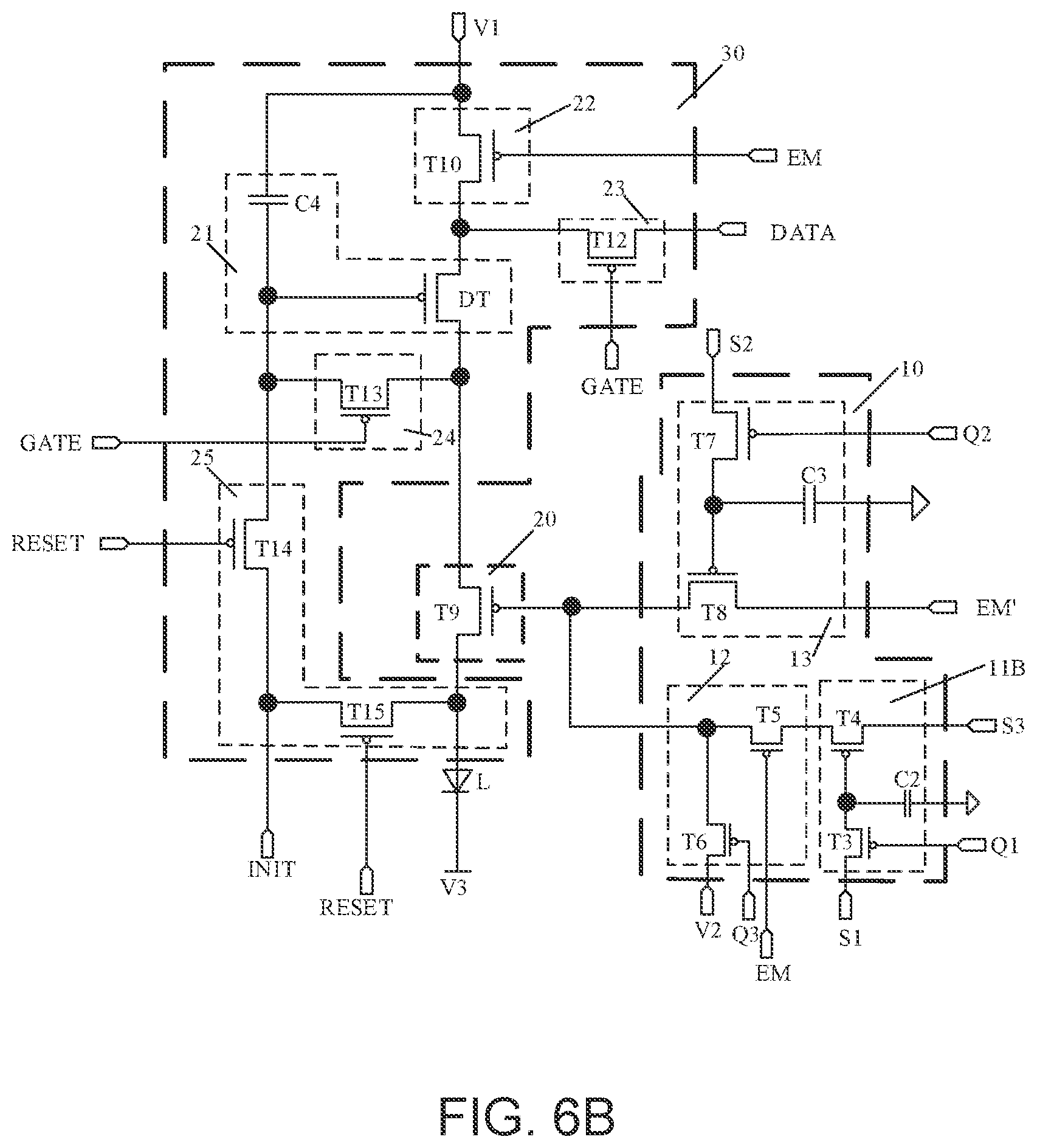Patent US12112707 Figure 7 – Pixel circuit having control circuit for controlling a light emitting element and driving method thereof, display panel and display apparatus