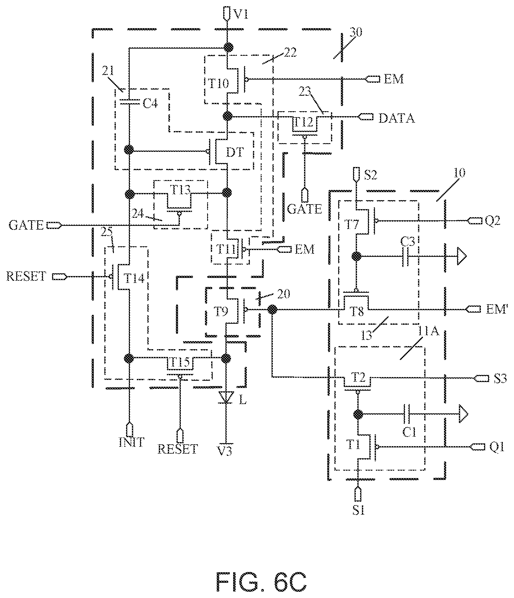 Patent US12112707 Figure 8 – Pixel circuit having control circuit for controlling a light emitting element and driving method thereof, display panel and display apparatus