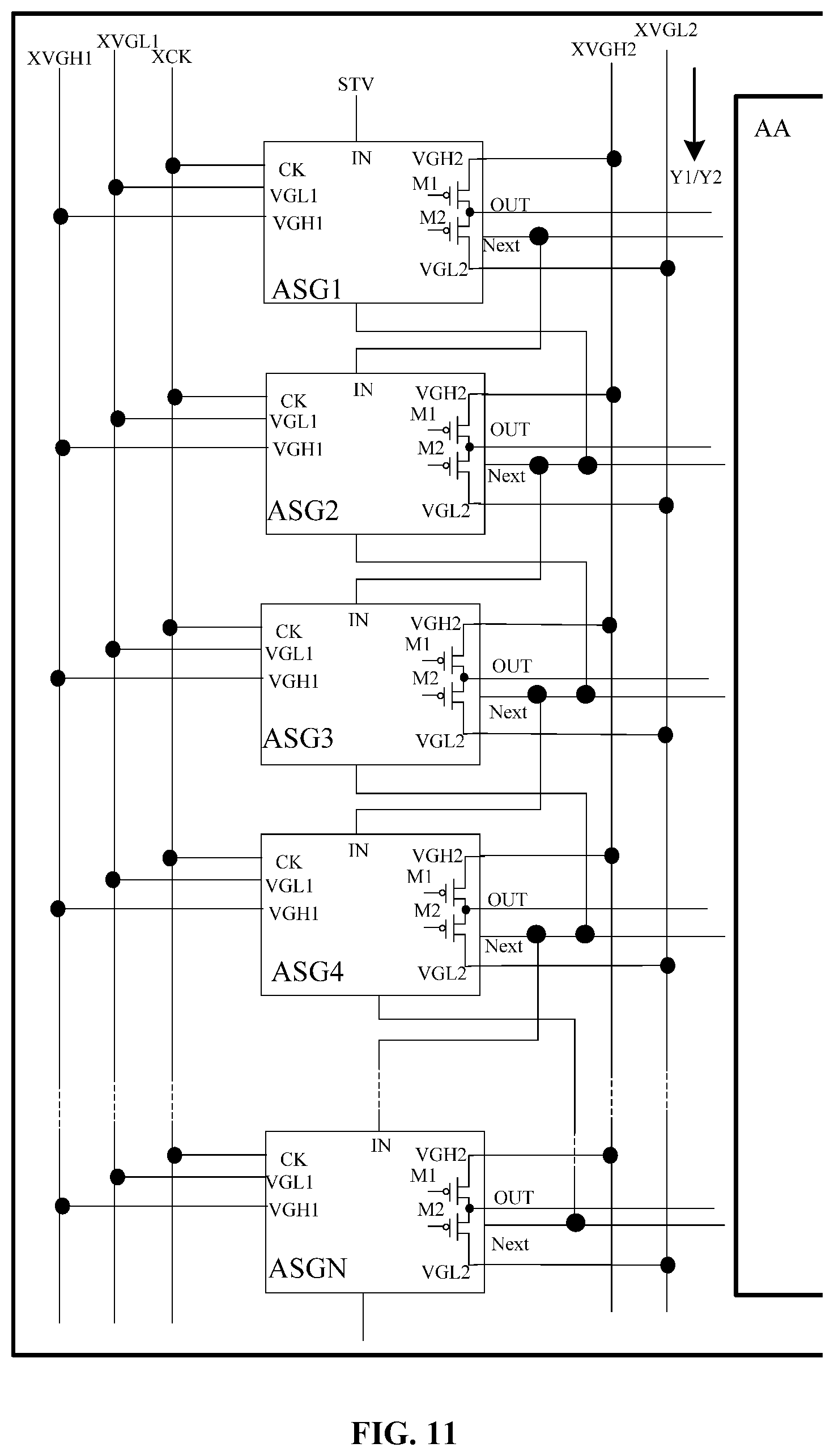 Patent US12112708 Figure 8 – Display panel and display device